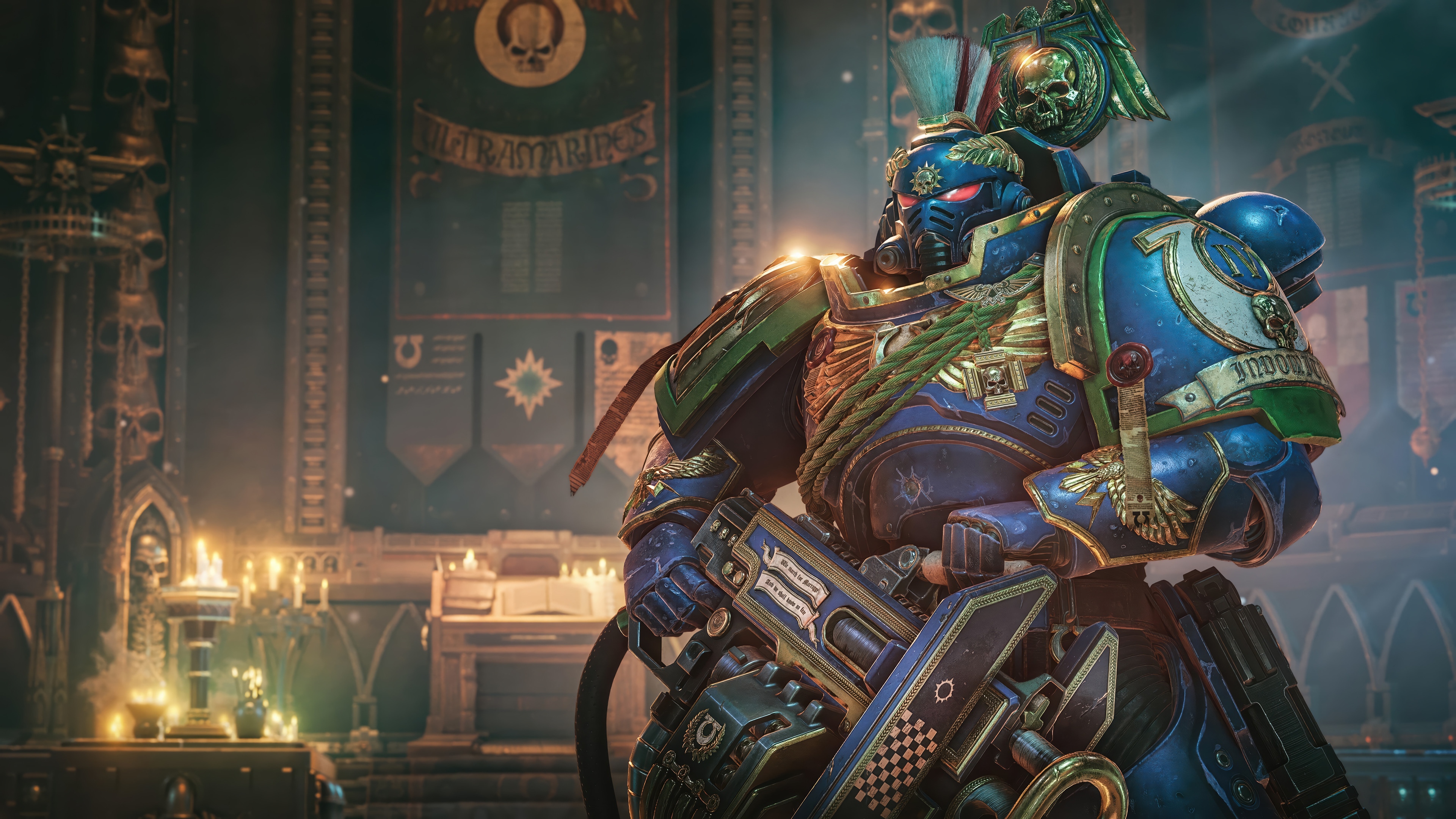 Warhammer 40000: Space Marine 2 4K HD Wallpaper