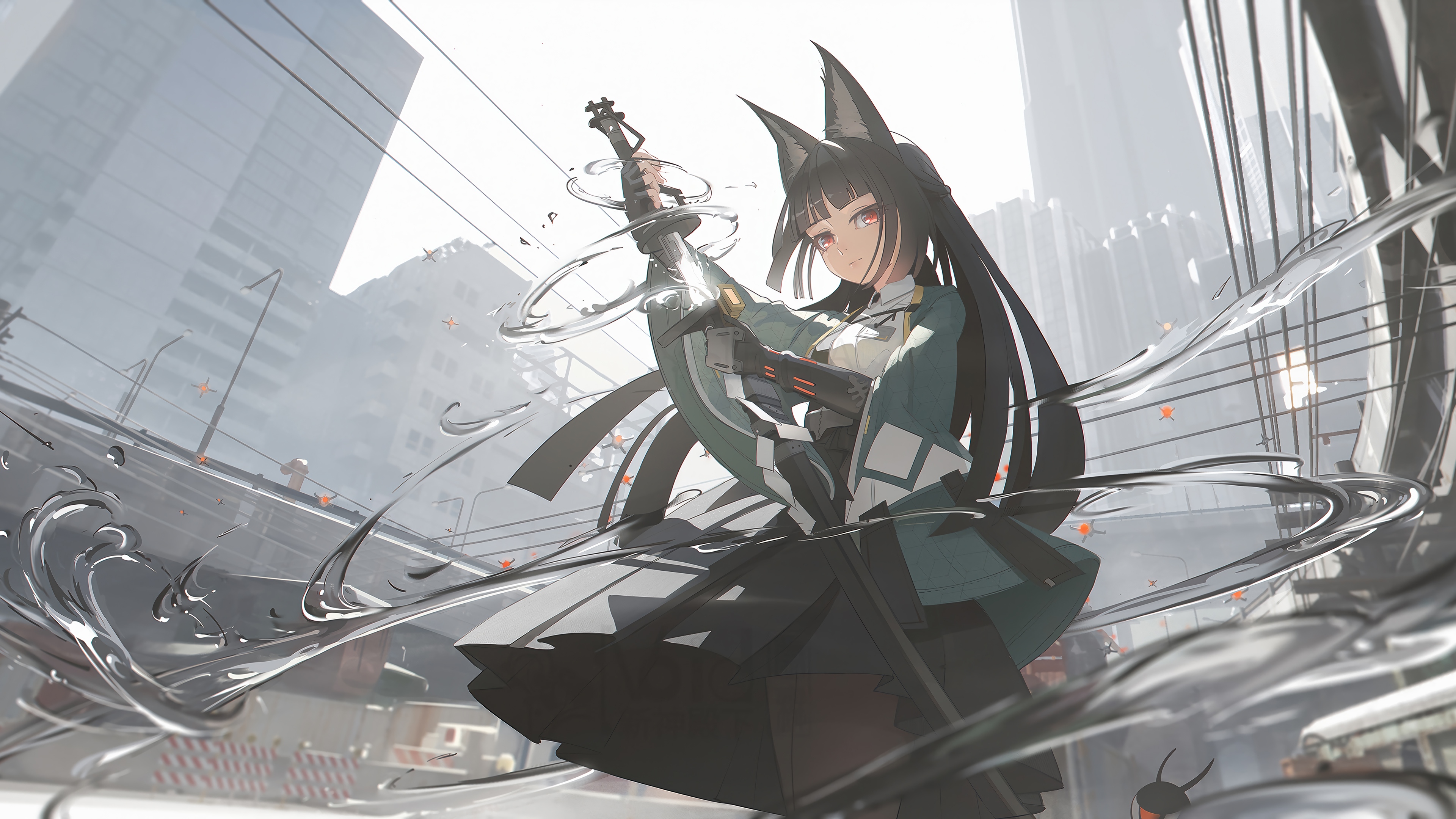 Hoshimi Miyabi from Zenless Zone Zero 4K HD Wallpaper