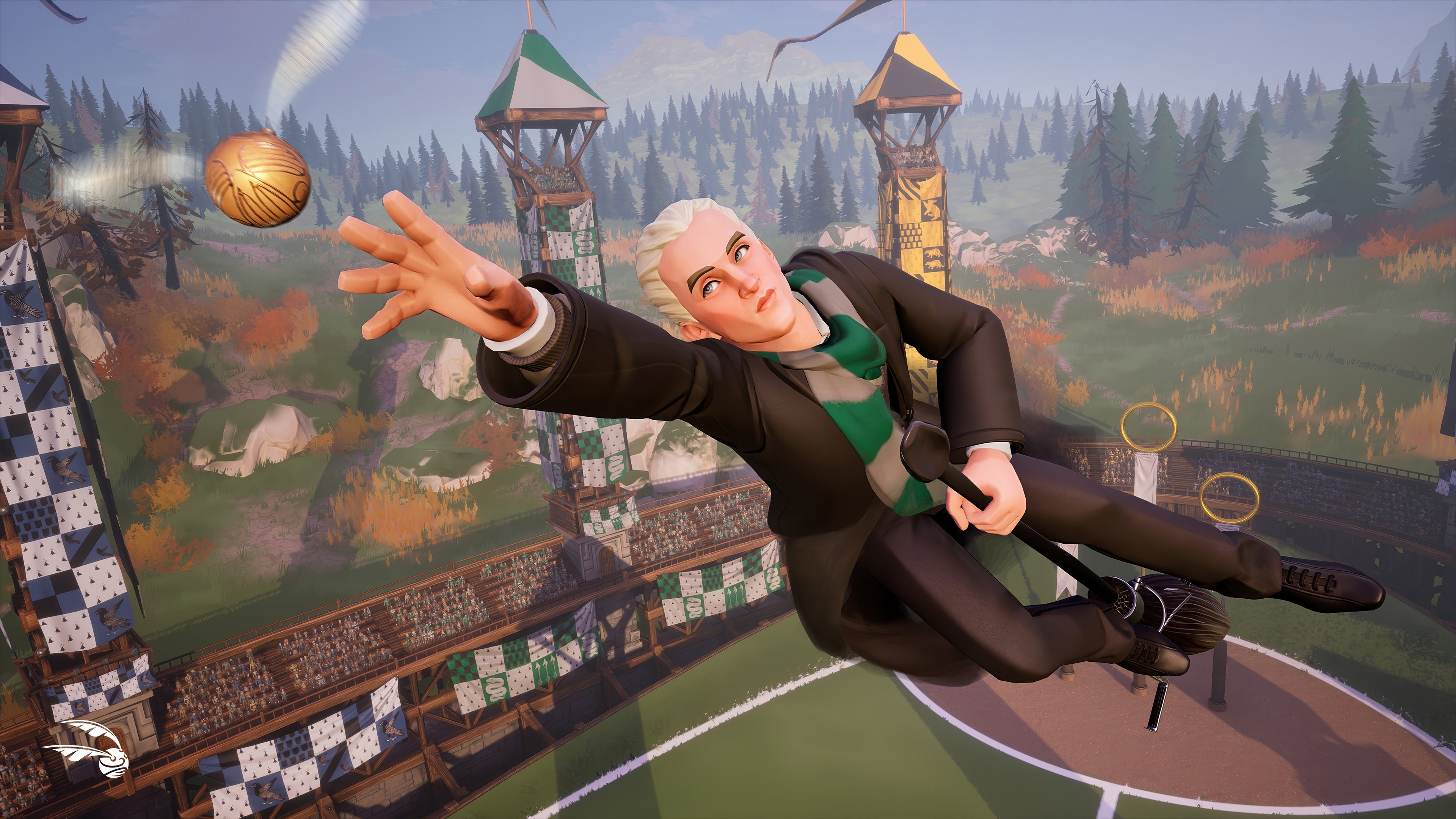 Draco Malfoy in Harry Potter: Quidditch Champions 4K HD Wallpaper