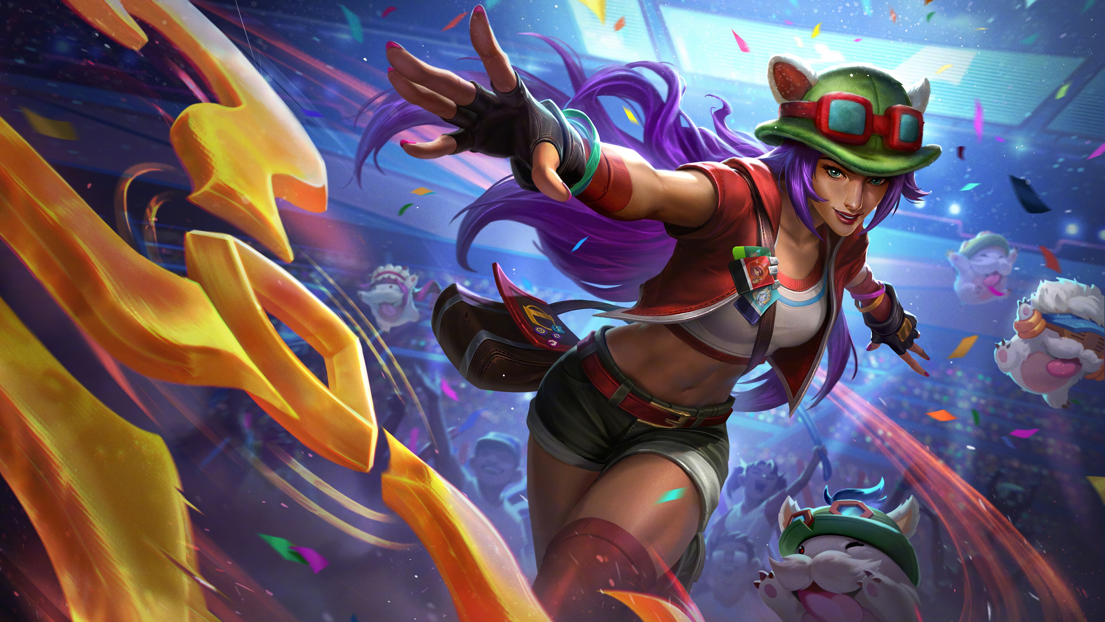 Sivir in League of Legends Splash Art 4K HD Wallpaper
