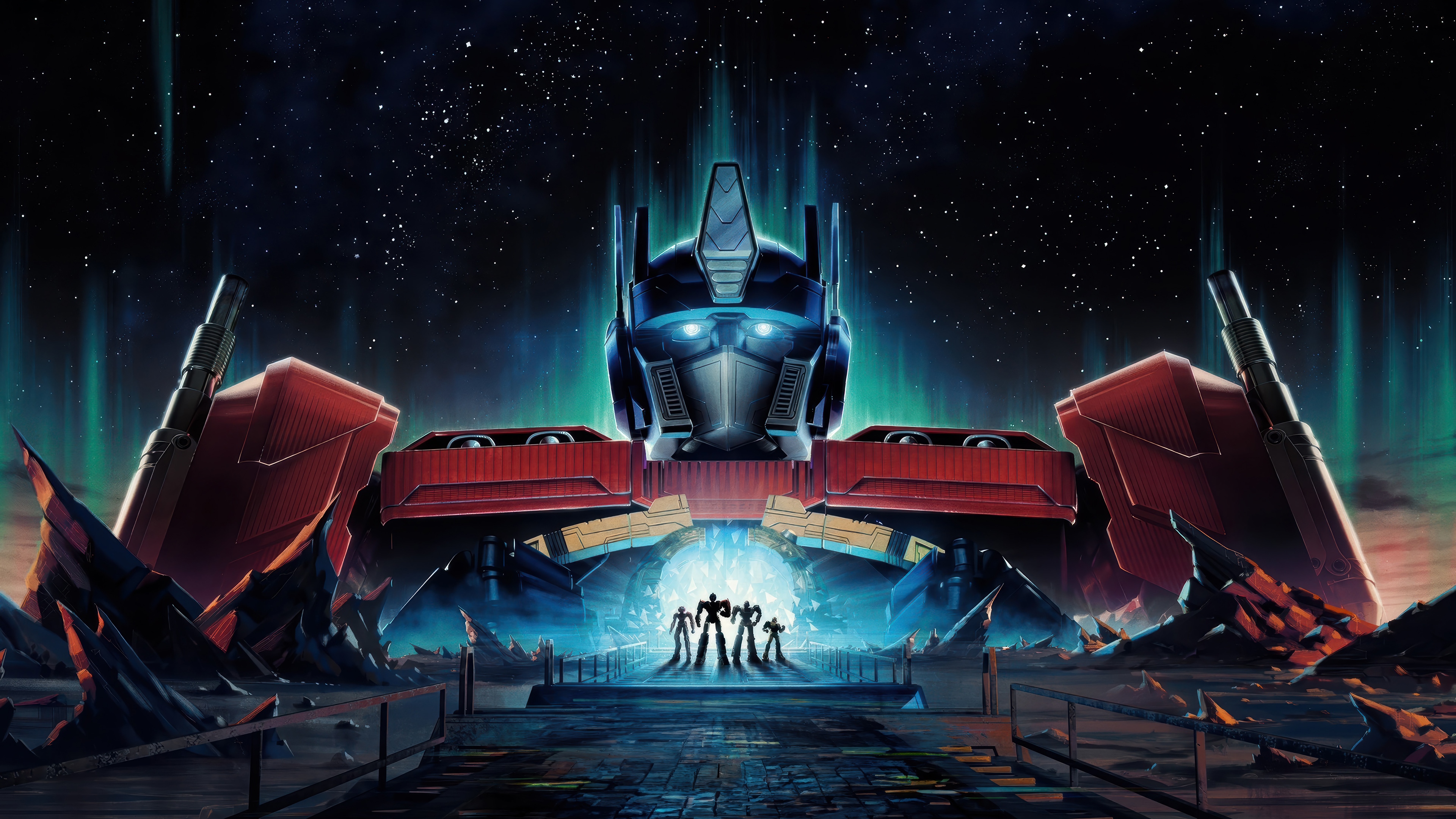 Transformers One Optimus Prime 4K HD Wallpaper