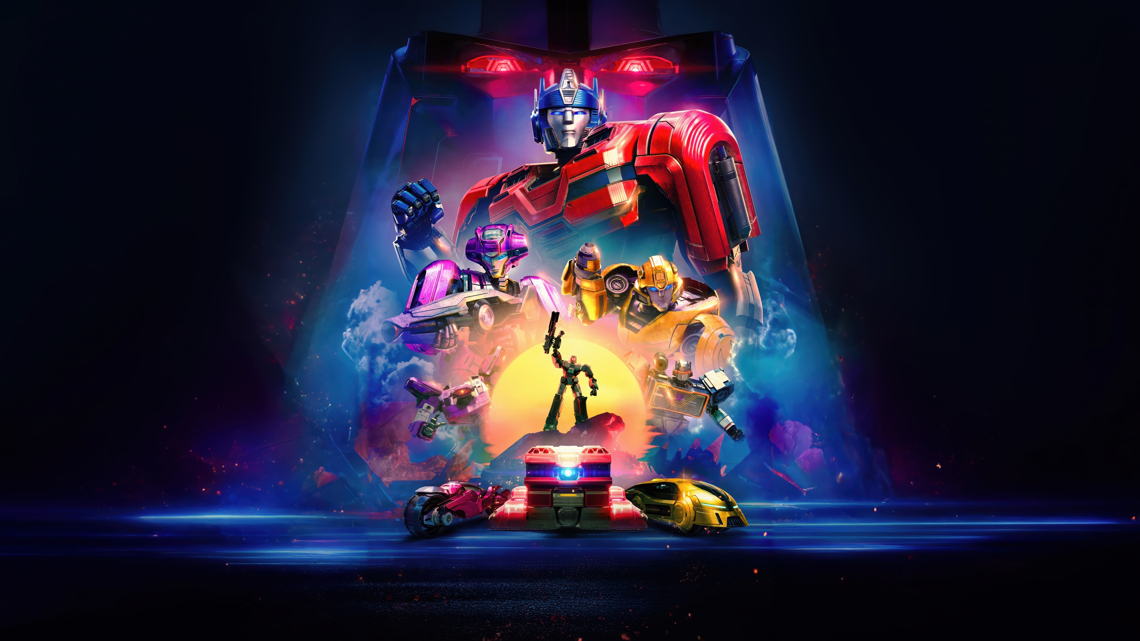 Transformers One Movie Characters 4K HD Wallpaper
