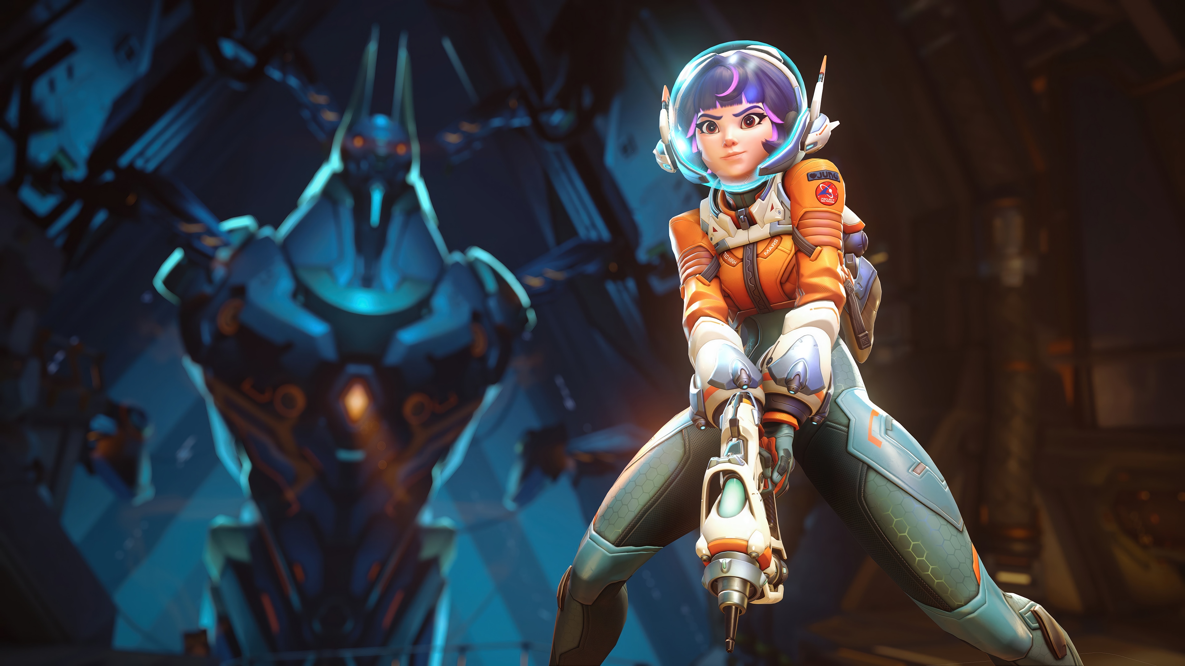 Juno in Overwatch 2 4K HD Wallpaper