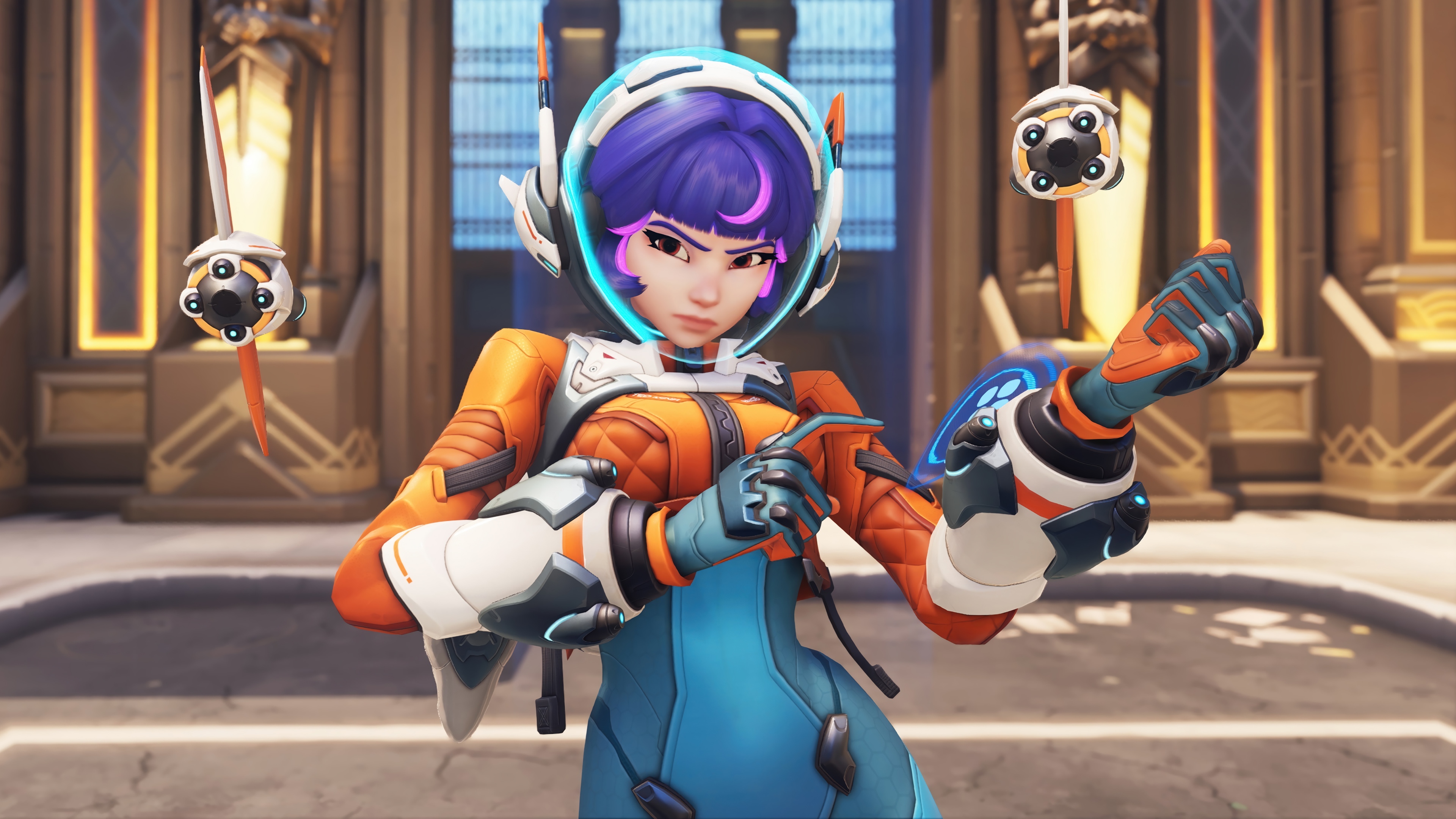 Juno from Overwatch 2 in 4K HD Wallpaper