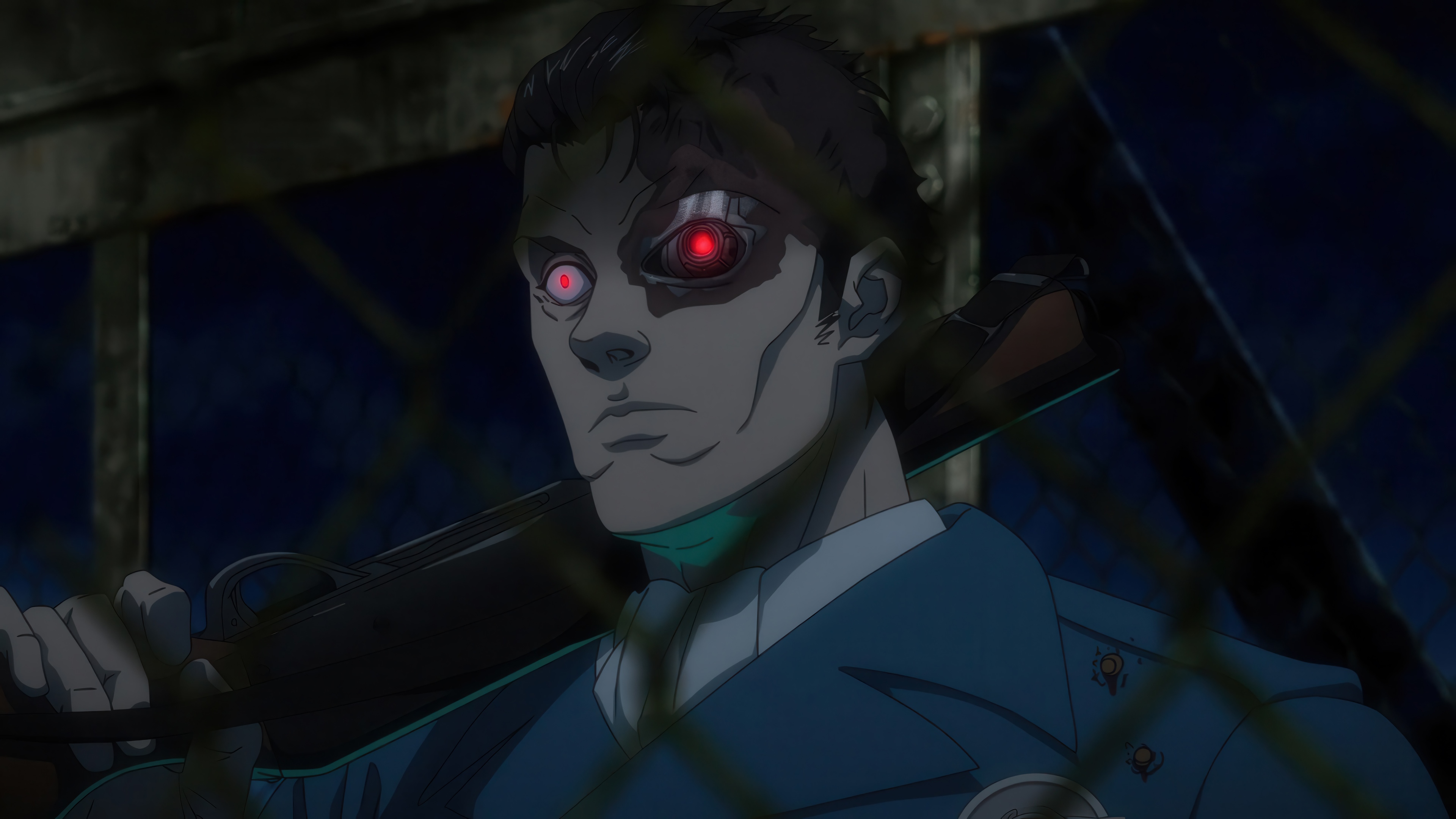 Terminator Zero with cybernetic eye HD Wallpaper