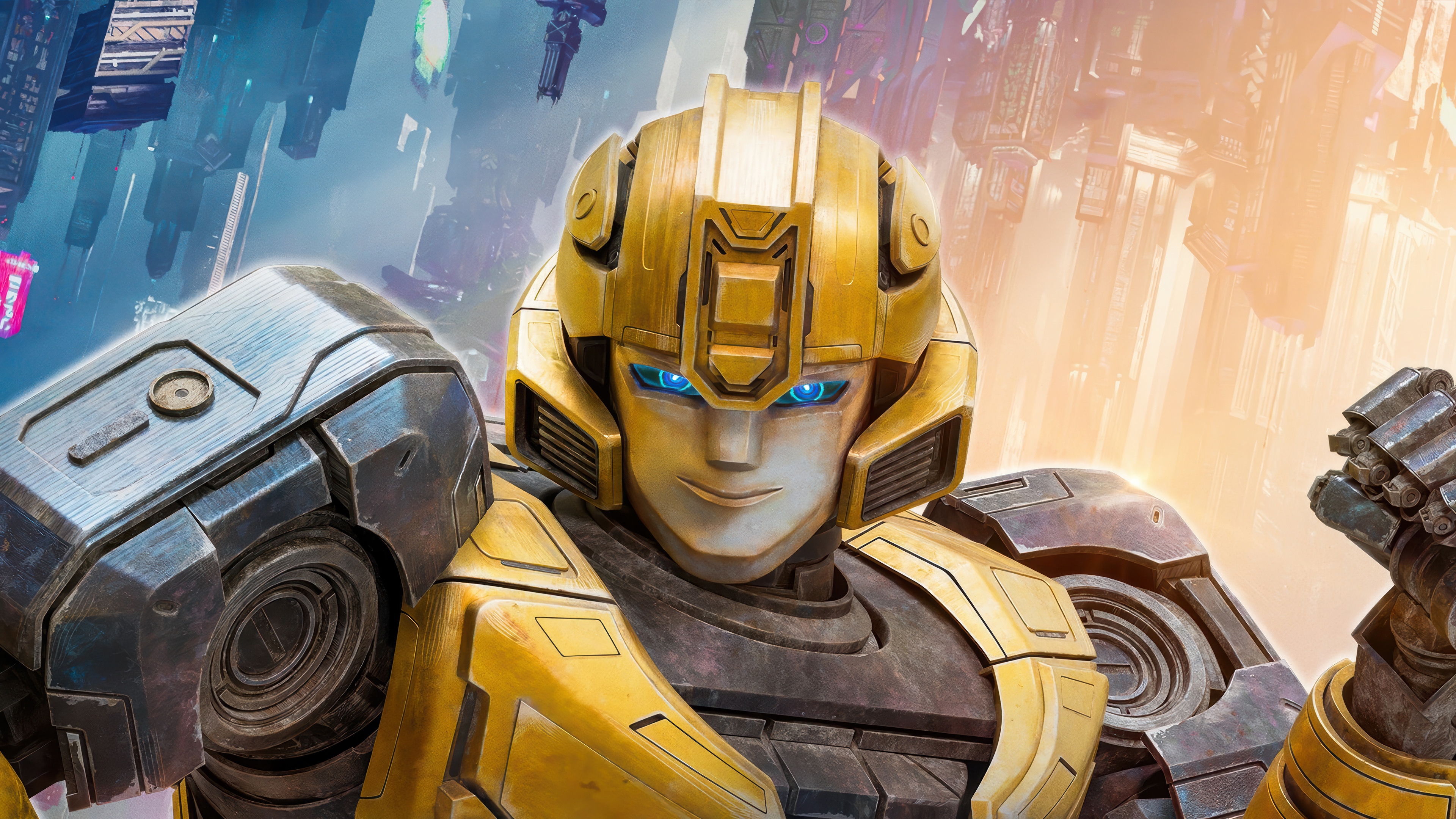 Bumblebee from Transformers One in 4K HD Wallpaper