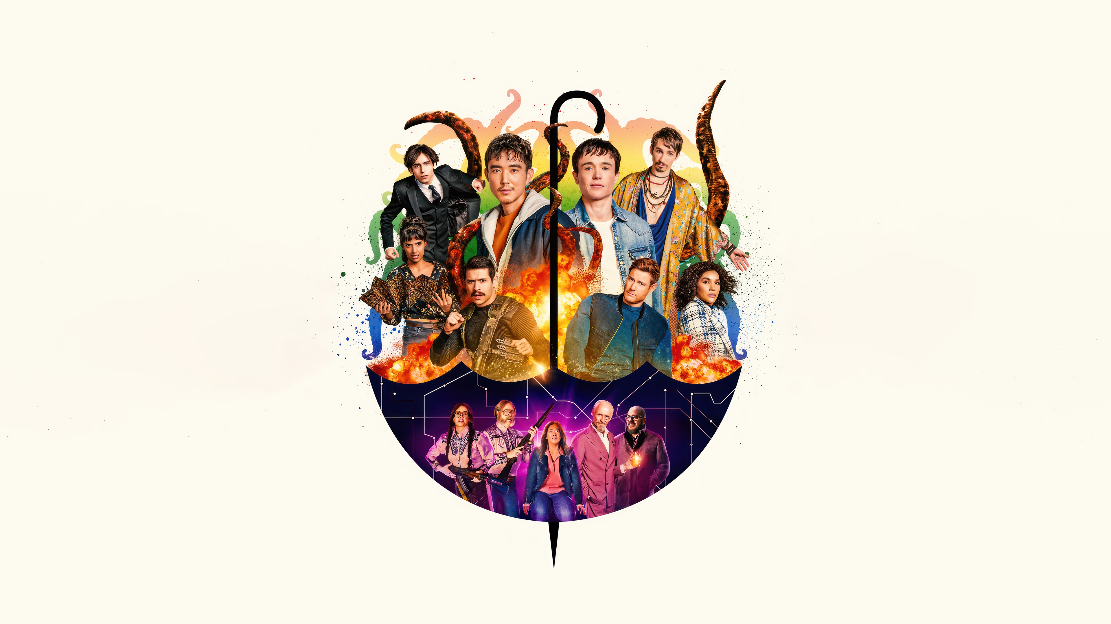 The Umbrella Academy 4K HD Wallpaper