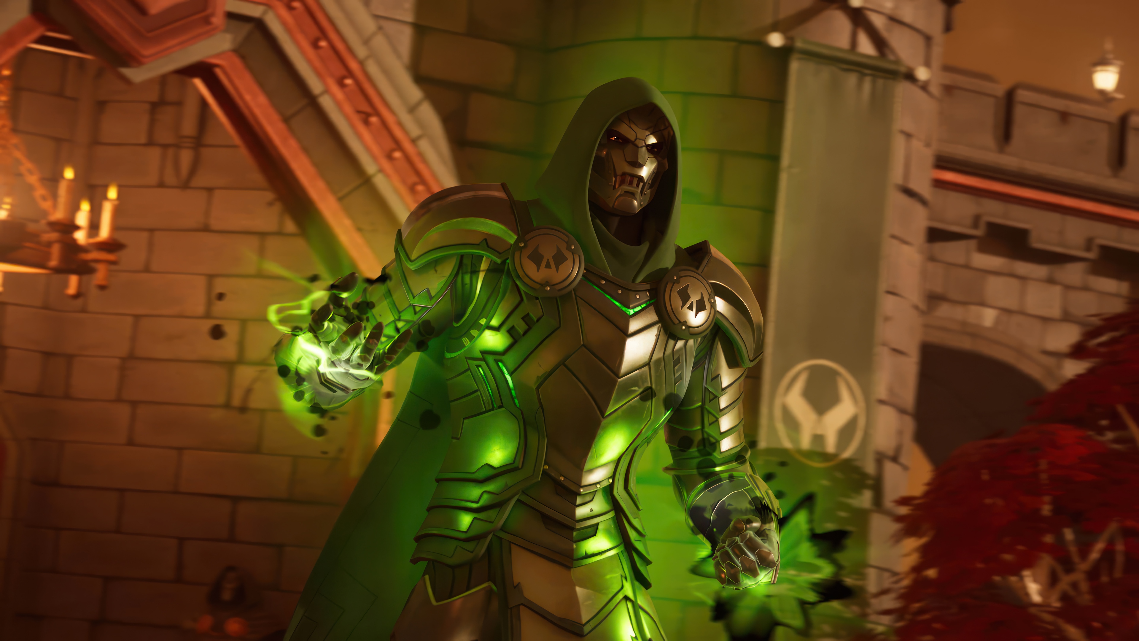 Doctor Doom in Fortnite 4K HD Wallpaper