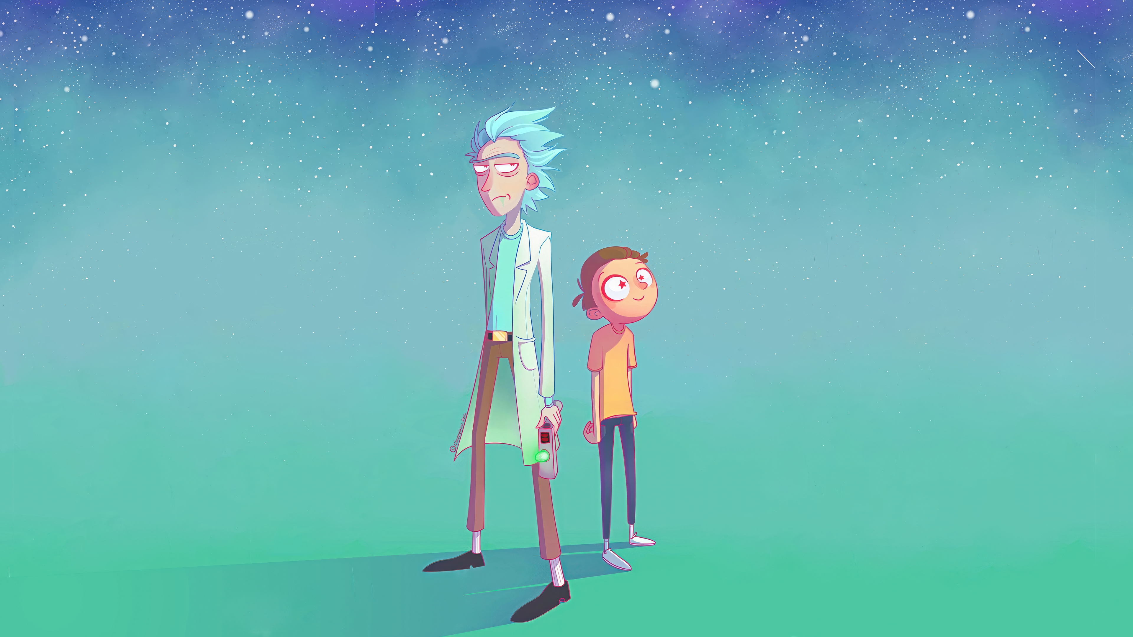 Rick and Morty 4K HD Wallpaper