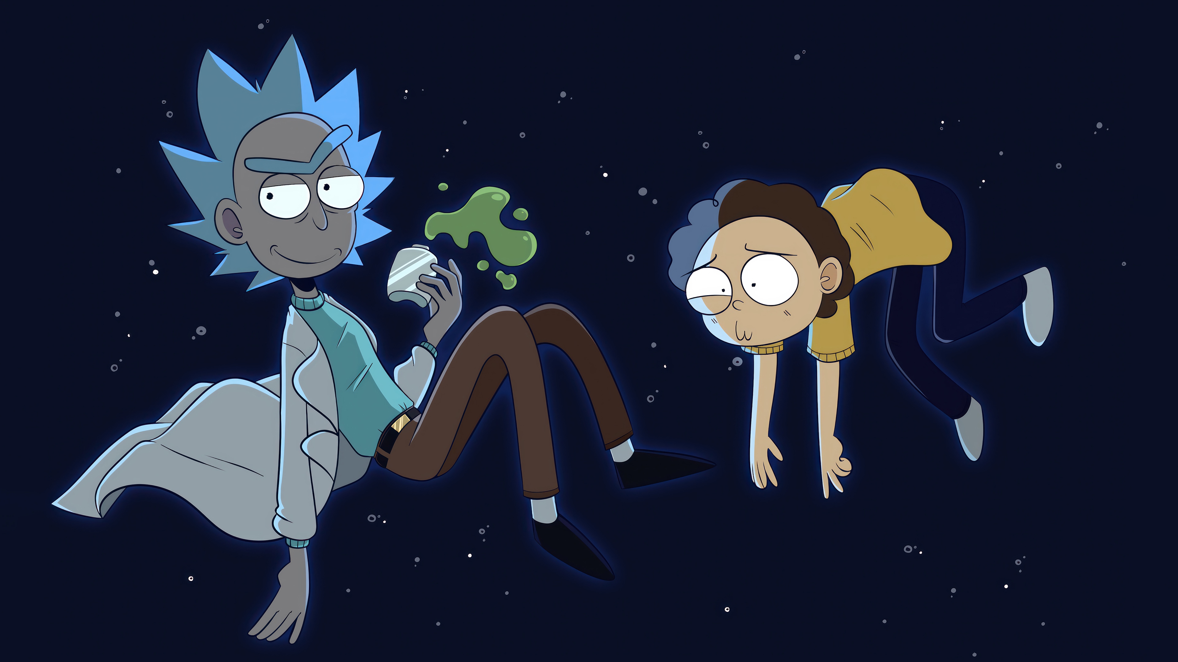 Rick and Morty 4K HD Wallpaper