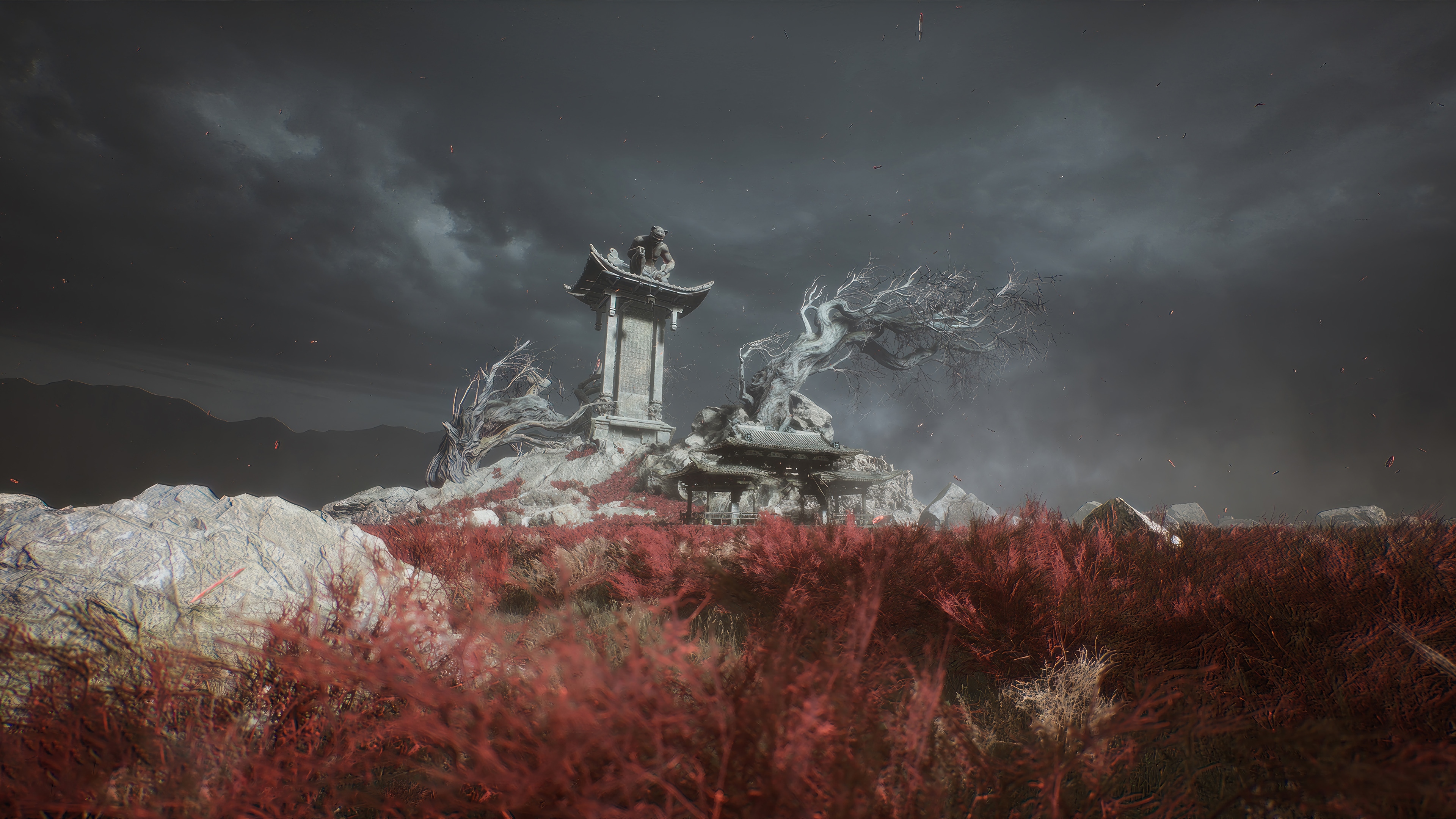Black Myth Wukong 4K scenery HD Wallpaper