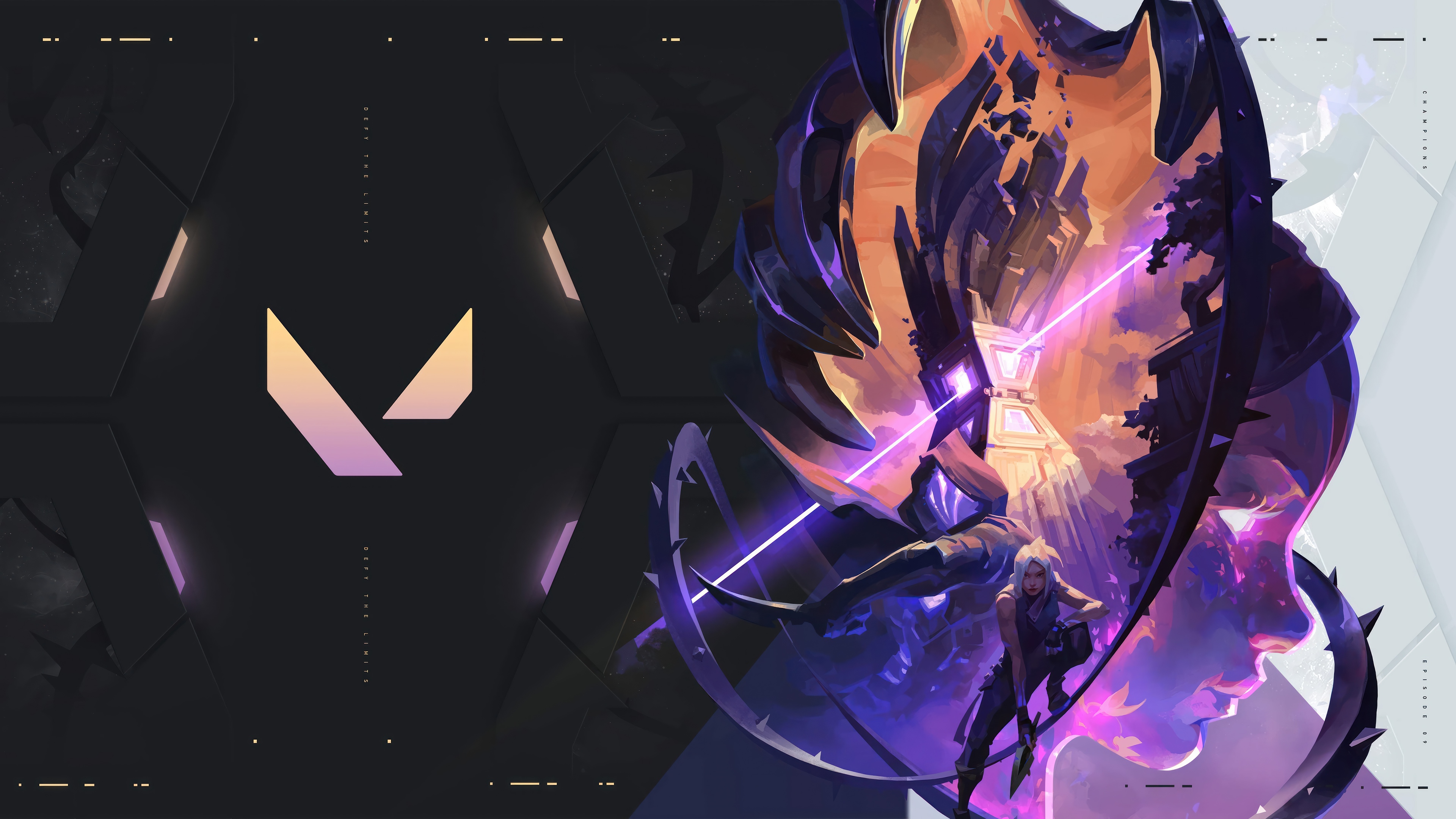 Valorant Jett and Omen 4K HD Wallpaper