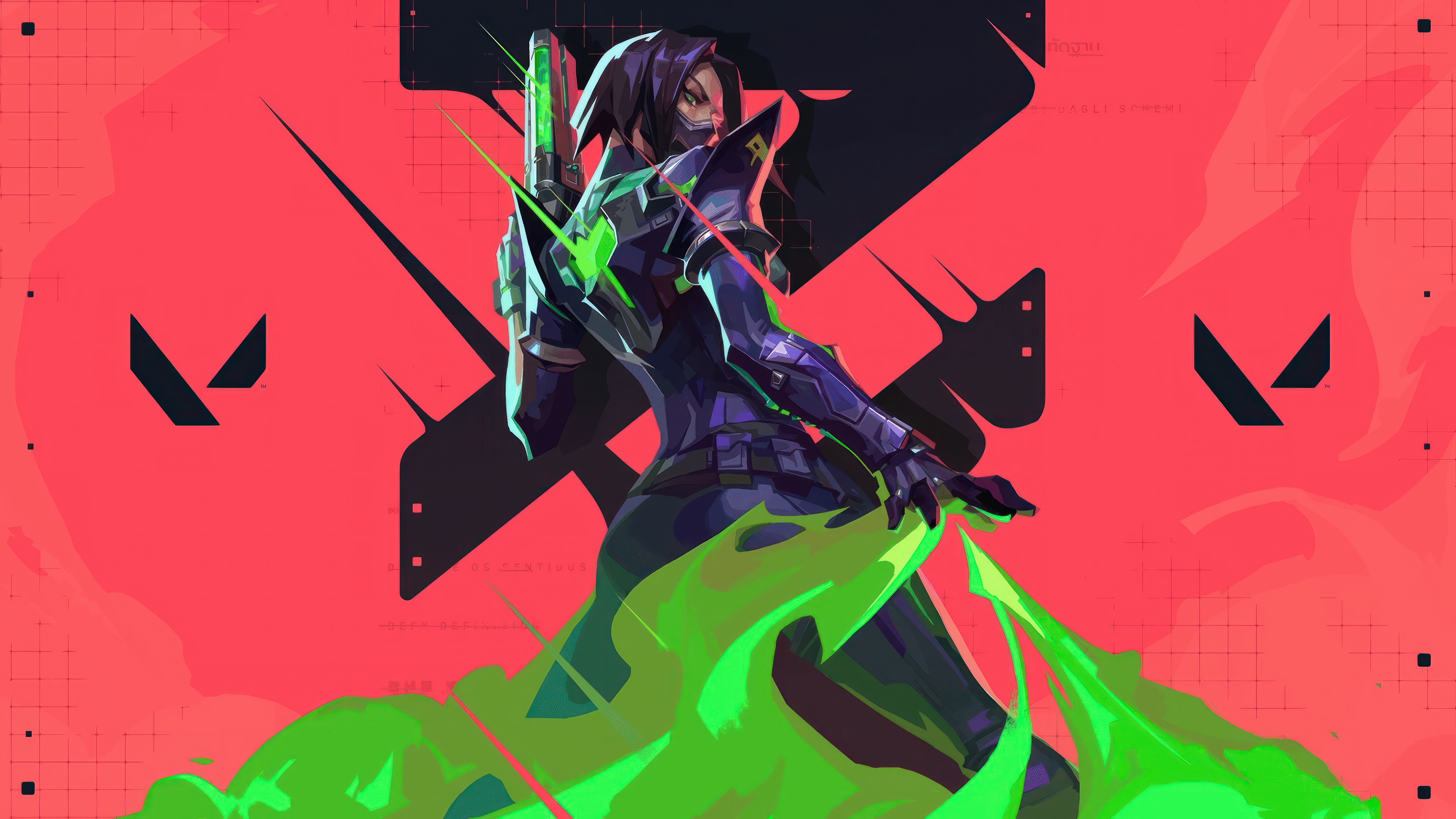 Viper from Valorant 4K HD Wallpaper