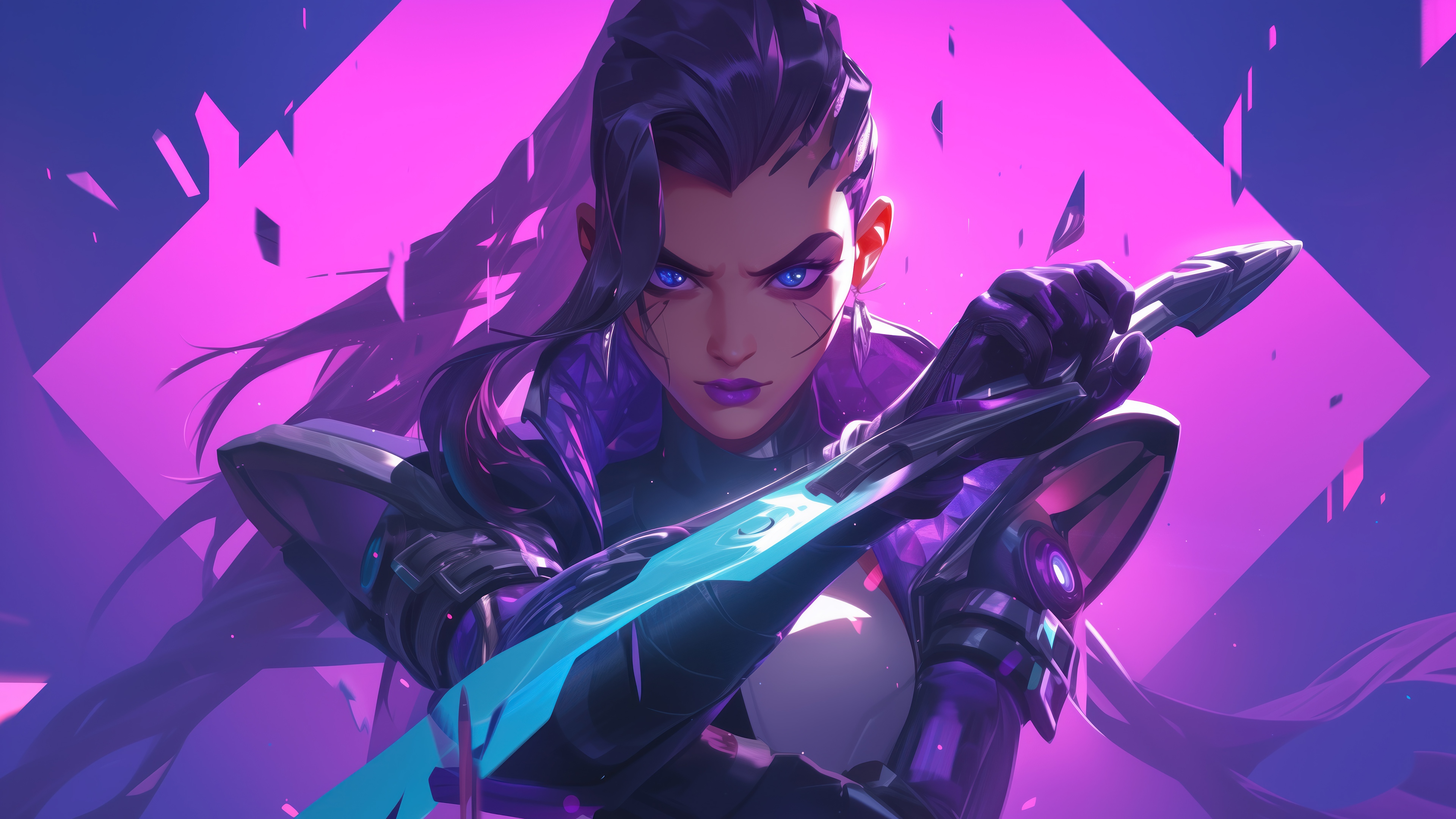 Reyna from Valorant 4K HD Wallpaper