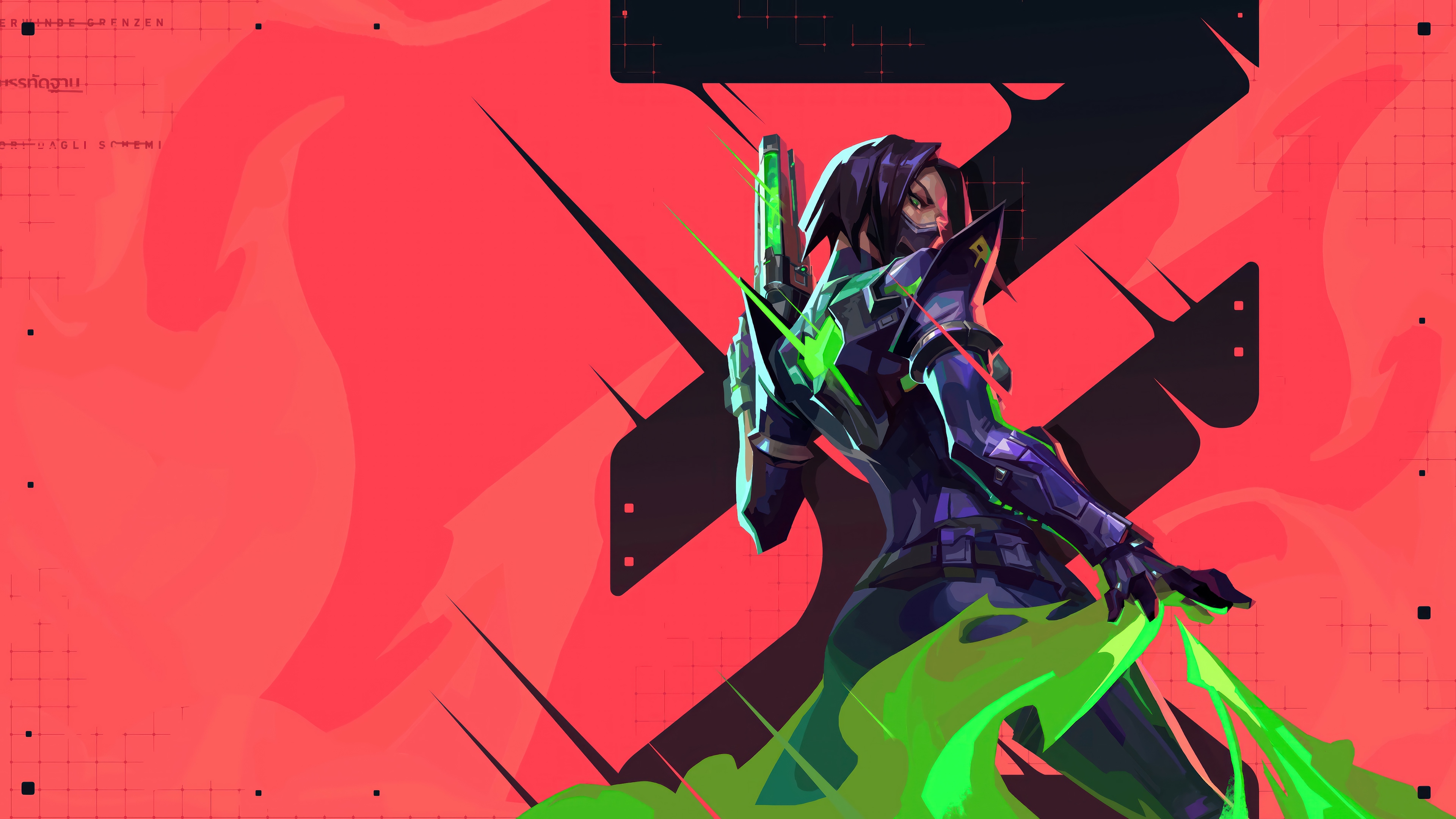 Viper from Valorant 4K HD Wallpaper