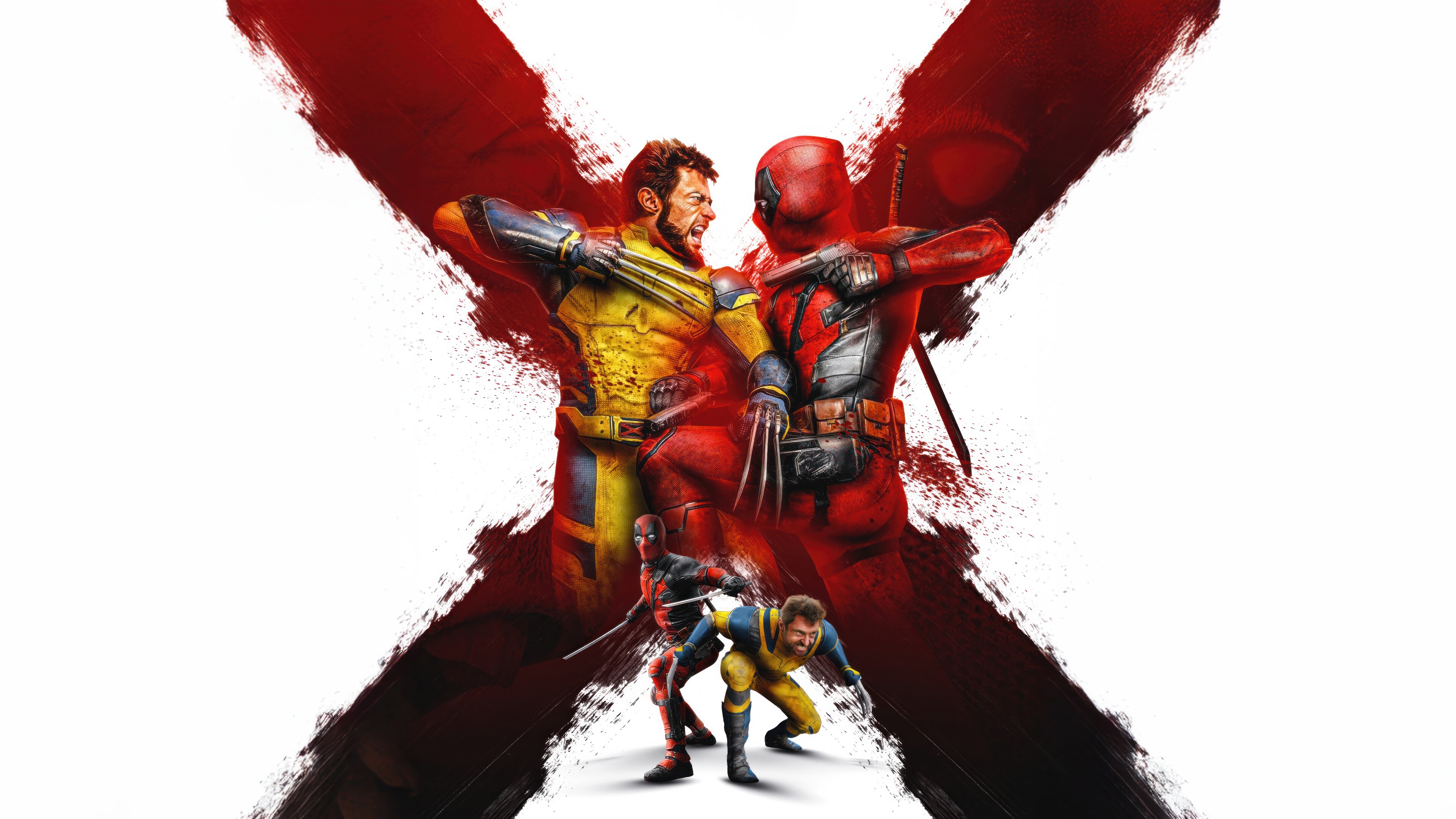 Deadpool & Wolverine 4K HD Wallpaper