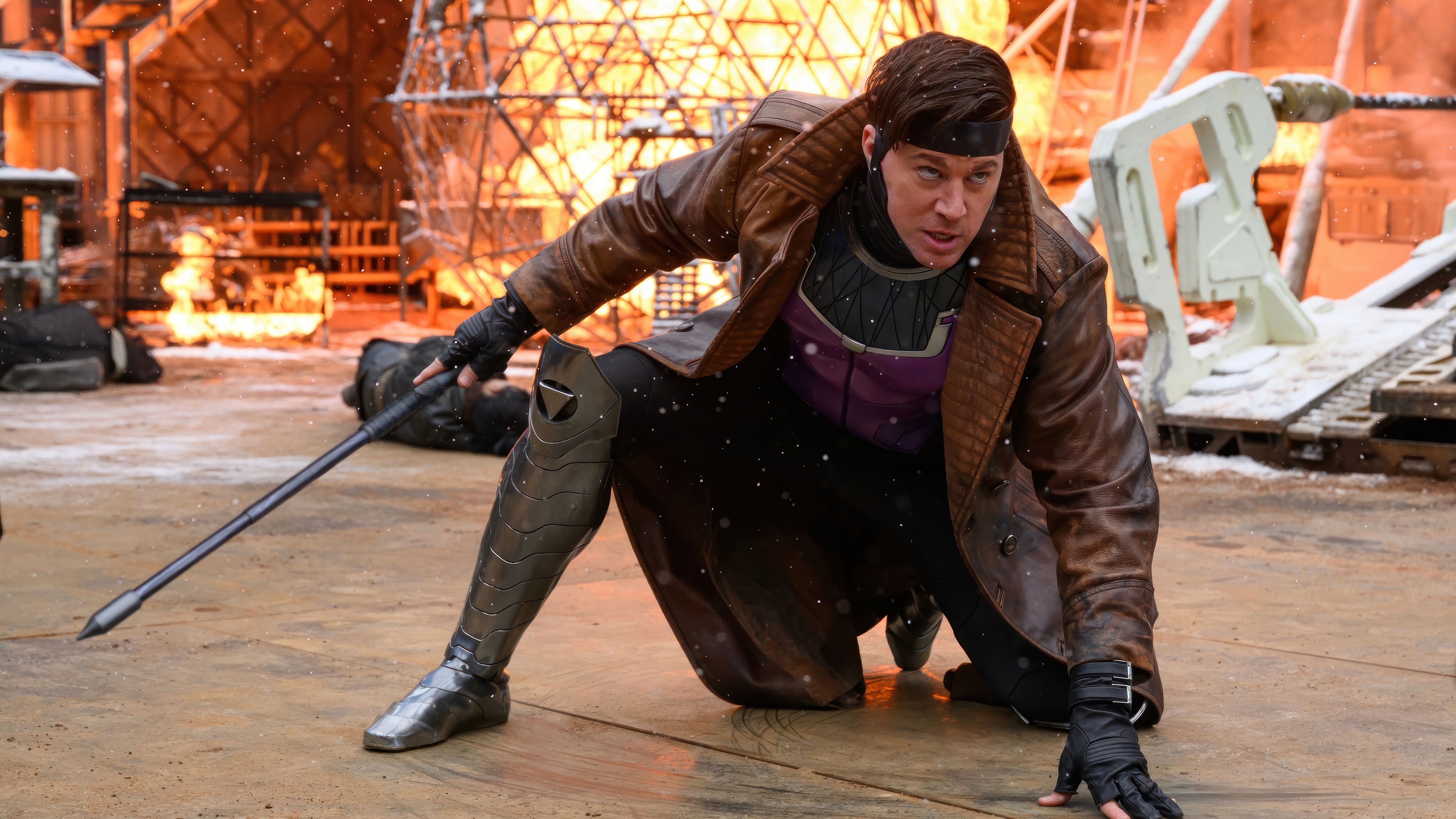 Gambit played by Channing Tatum in 4K HD Wallpaper