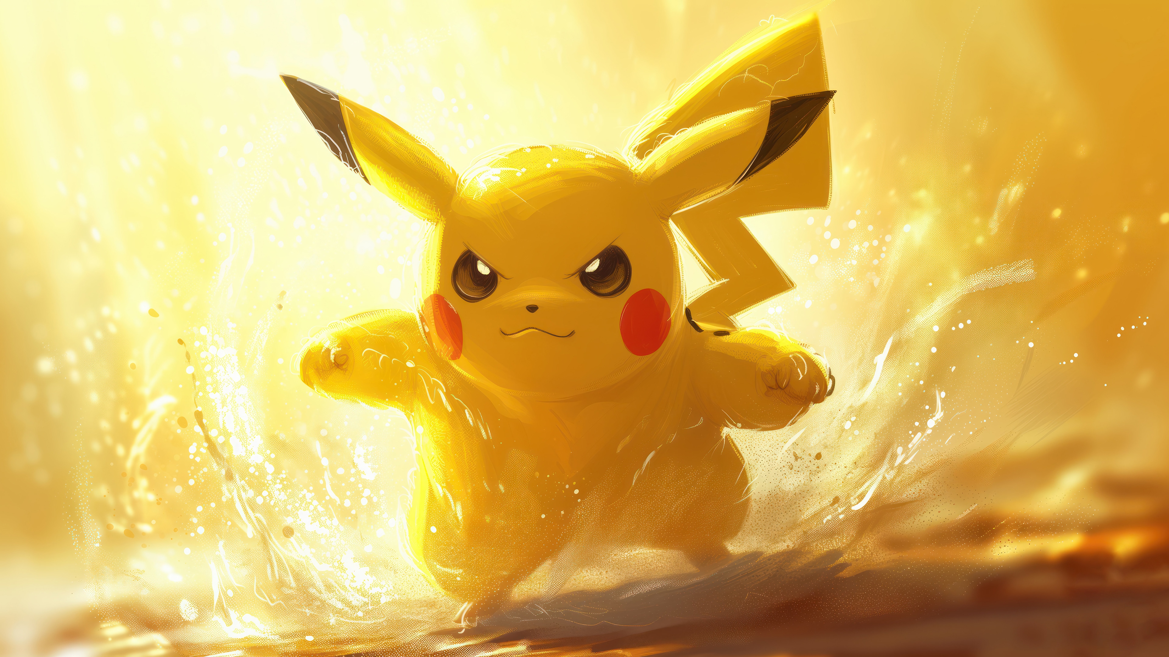 Pikachu in 4K HD Wallpaper