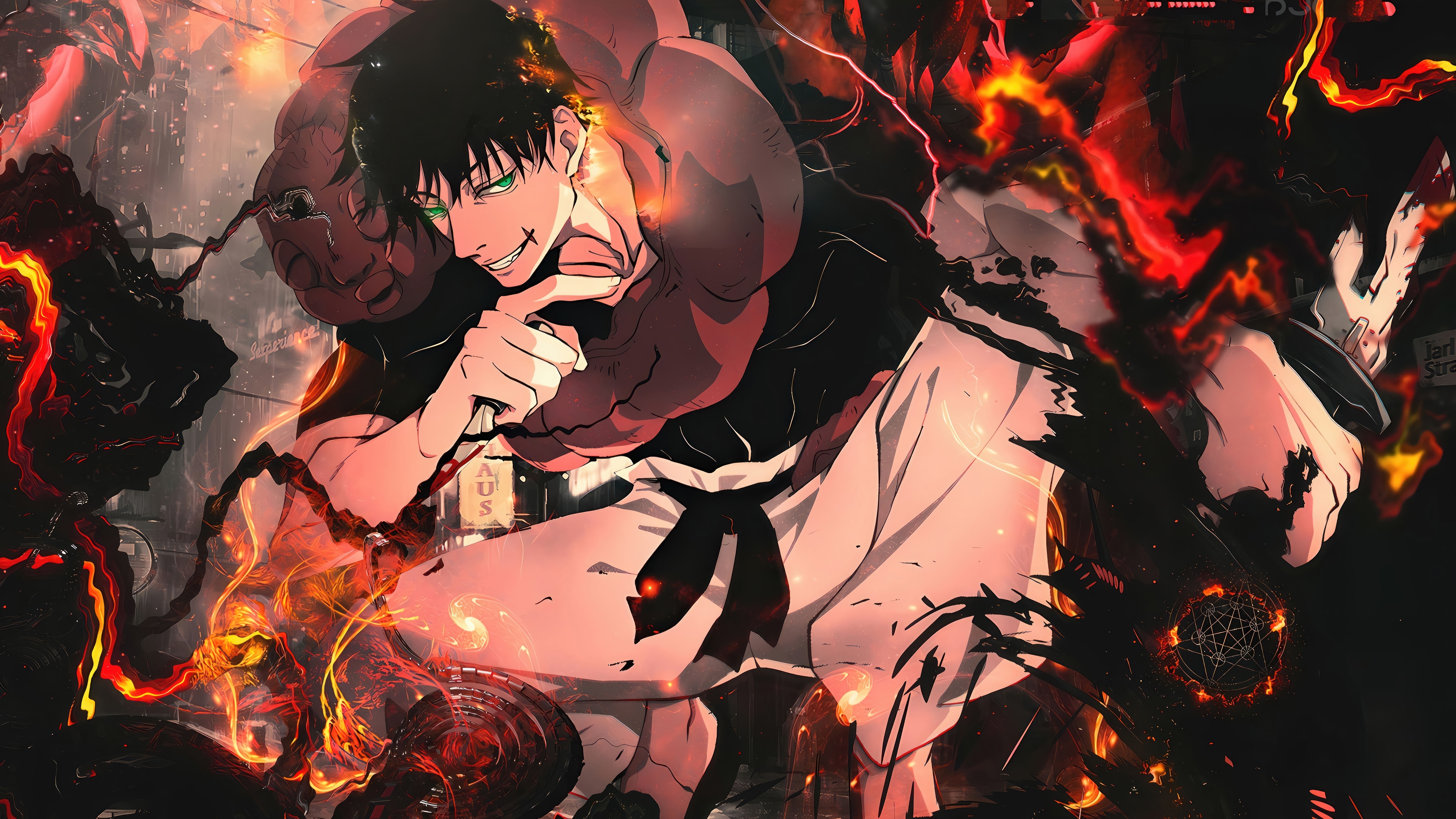 Toji Fushiguro from Jujutsu Kaisen in 4K HD Wallpaper