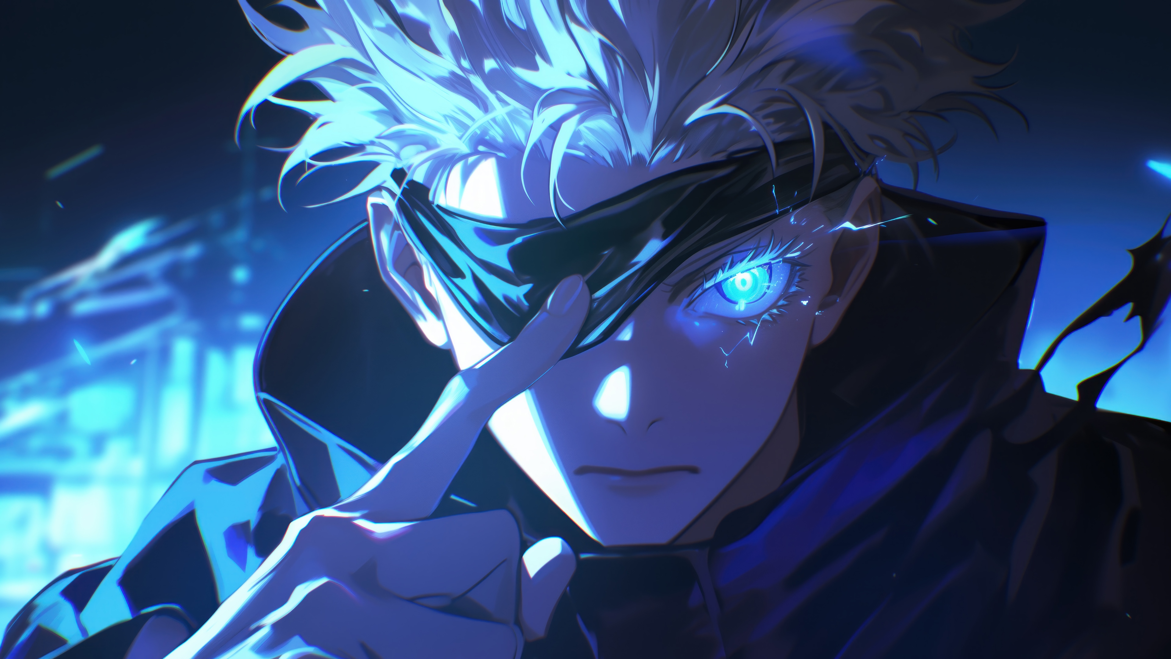 Satoru Gojo from Jujutsu Kaisen 4K HD Wallpaper