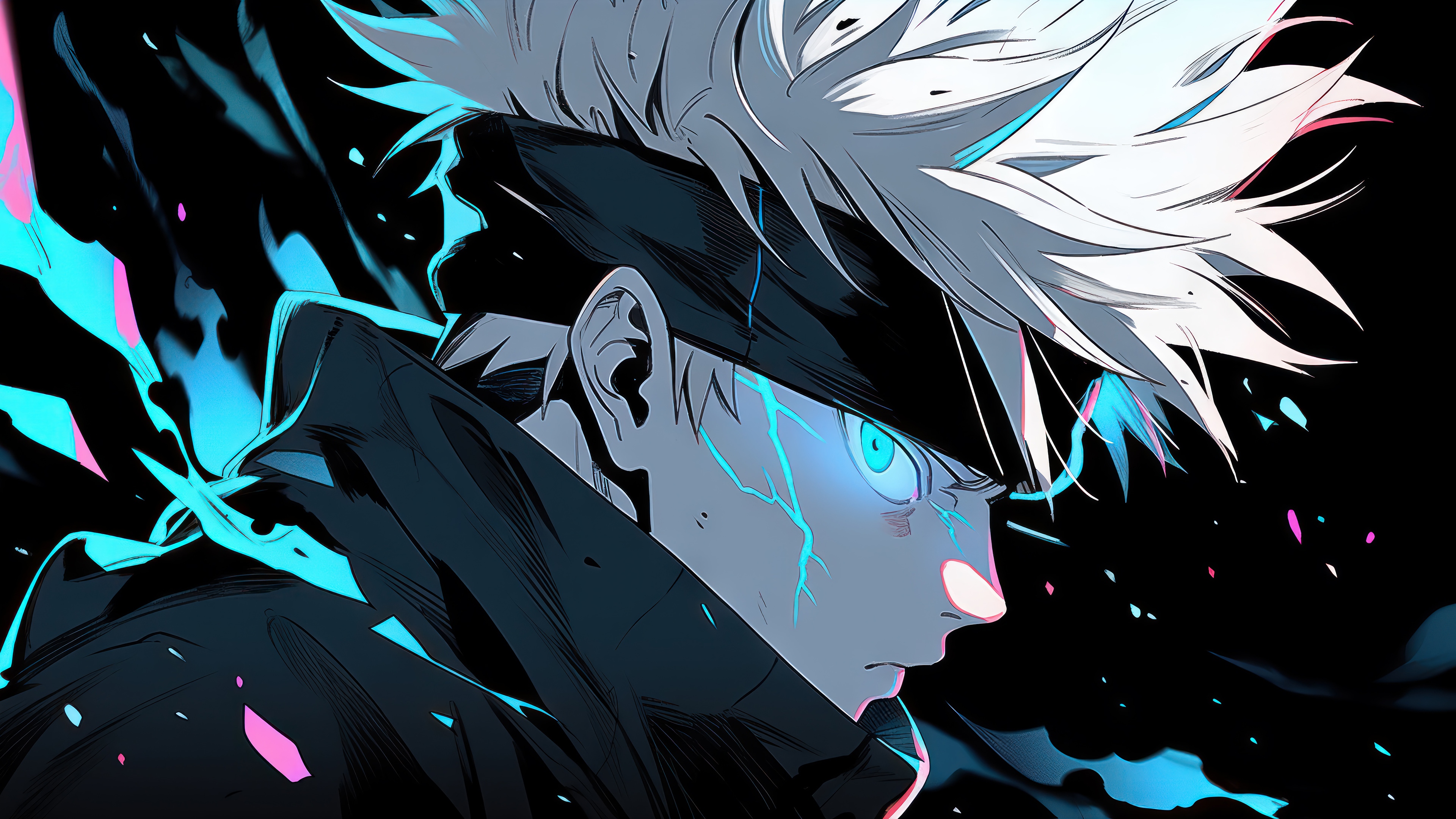 Satoru Gojo from Jujutsu Kaisen 4K HD Wallpaper