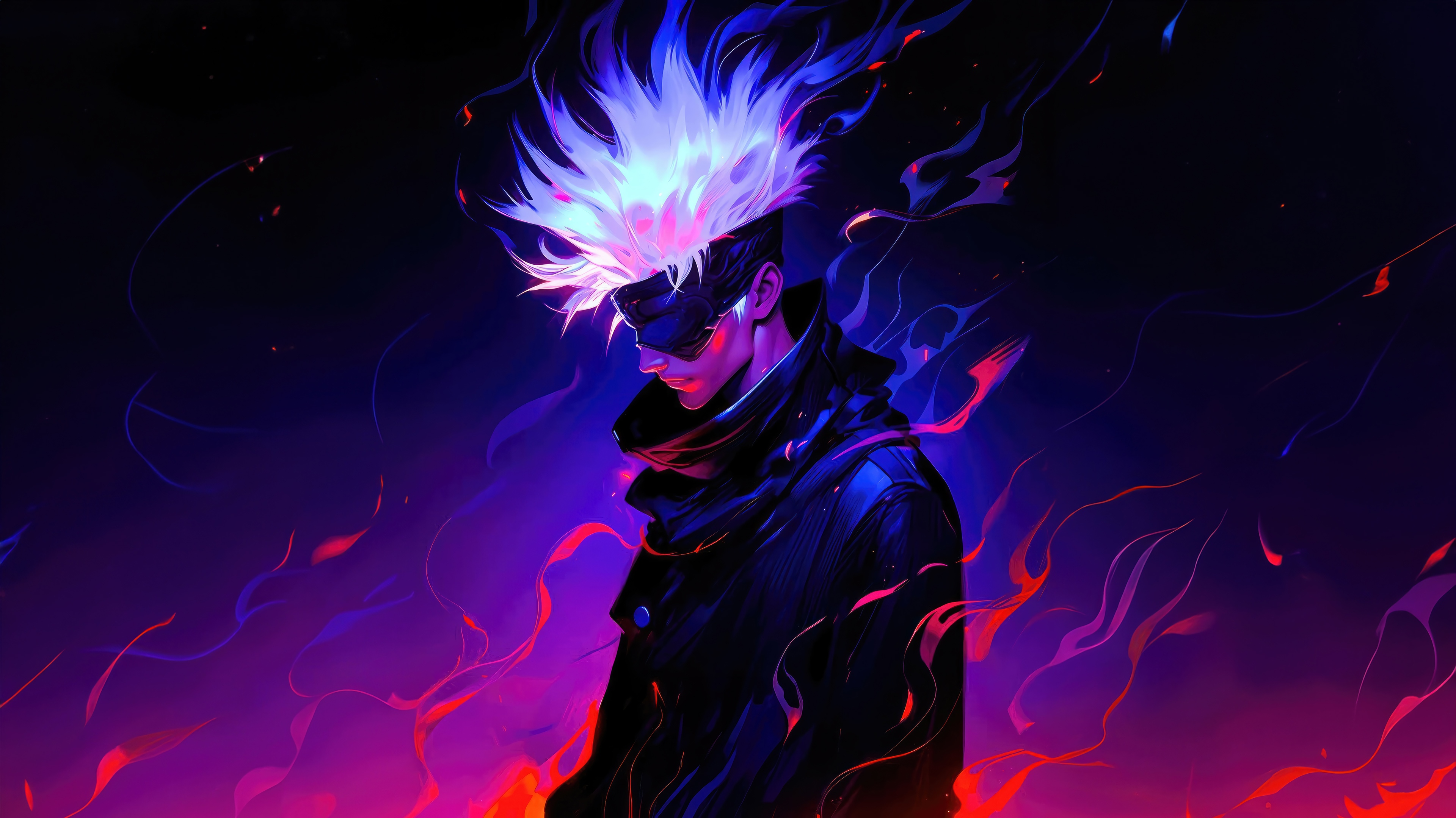 Satoru Gojo from Jujutsu Kaisen 4K HD Wallpaper