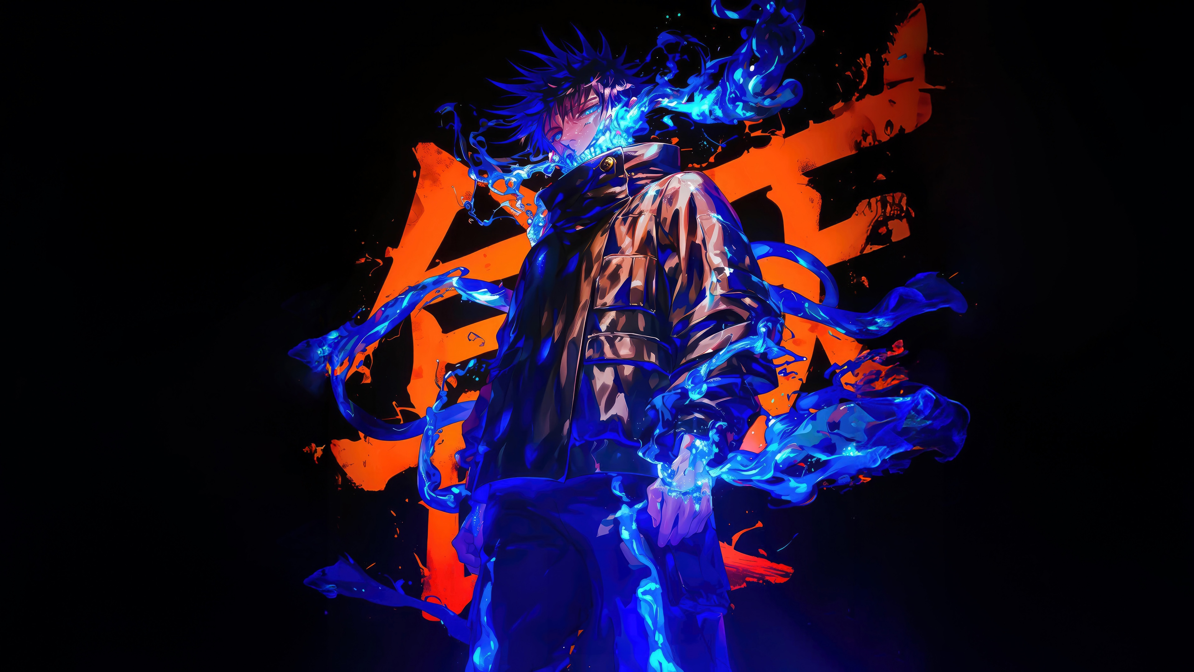 Megumi Fushiguro from Jujutsu Kaisen in 4K HD Wallpaper