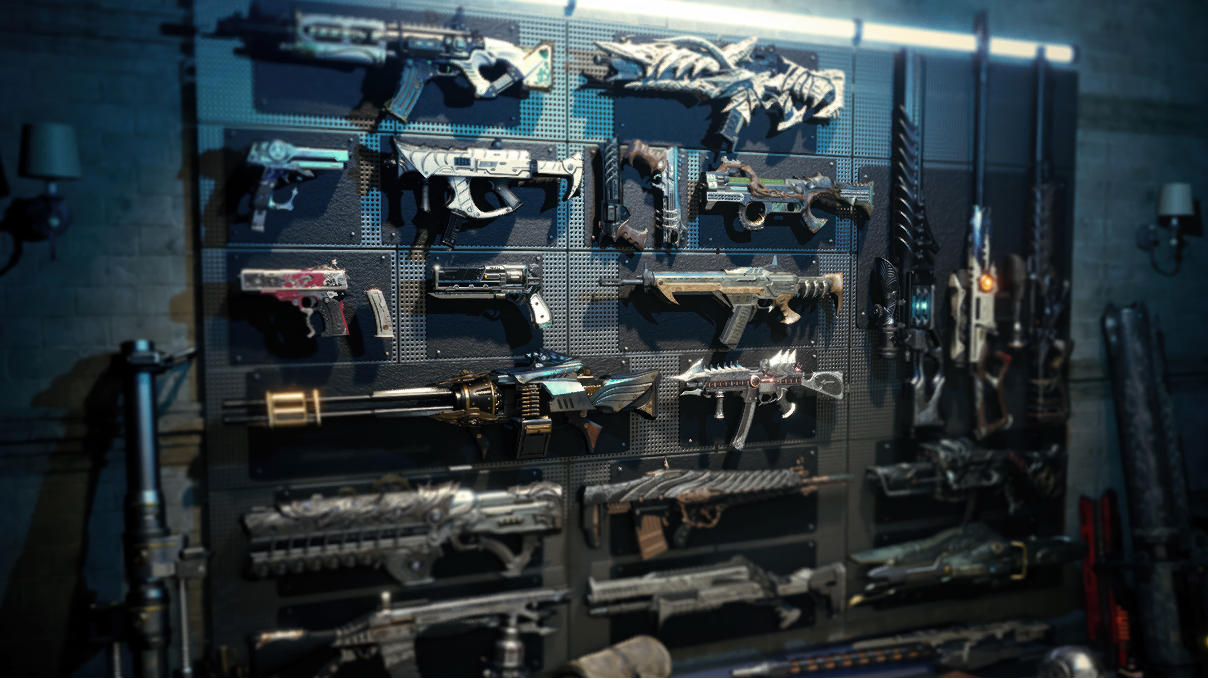 The First Descendant 4K Weapons Display HD Wallpaper