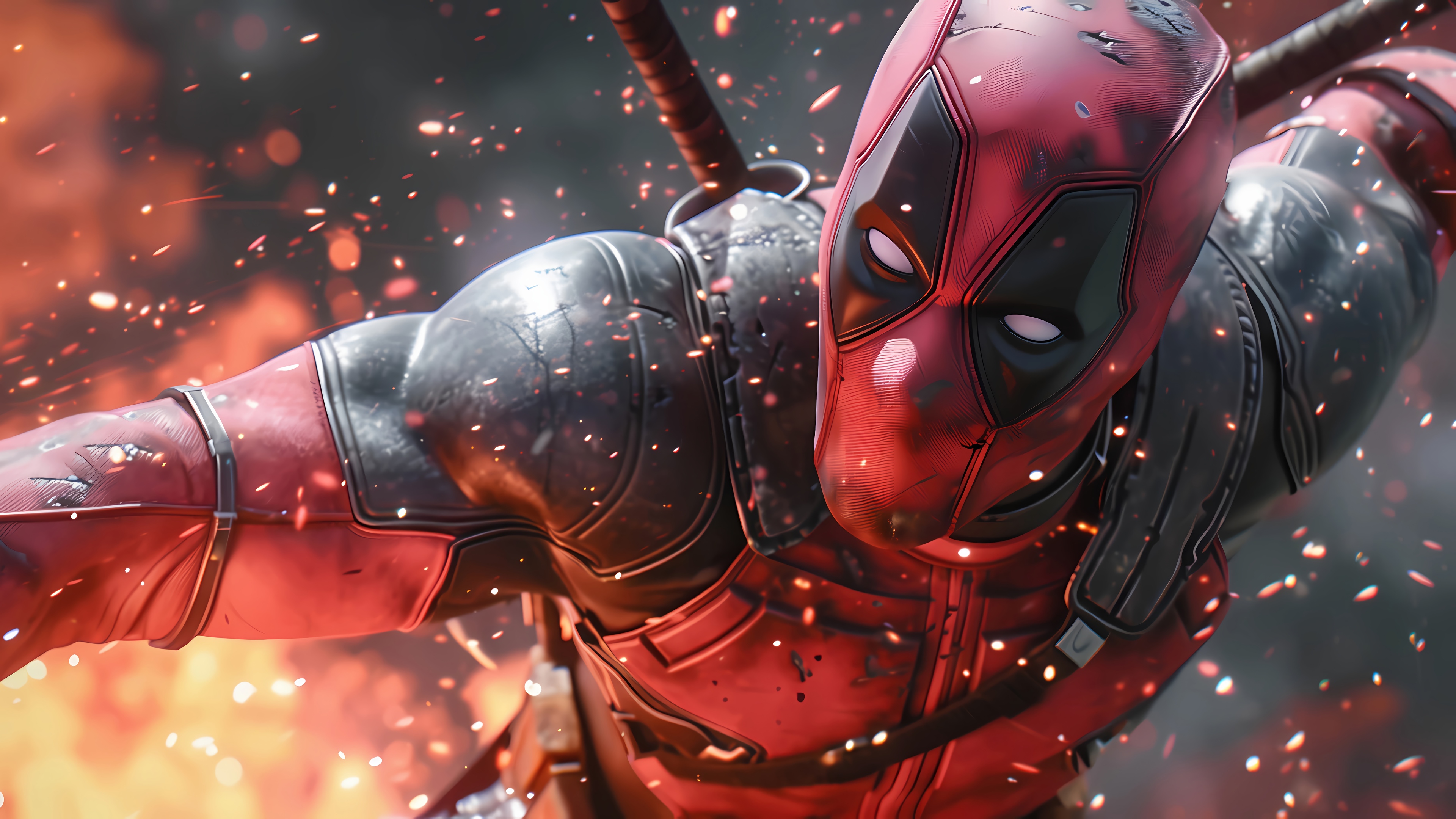 Deadpool in 4K HD Wallpaper