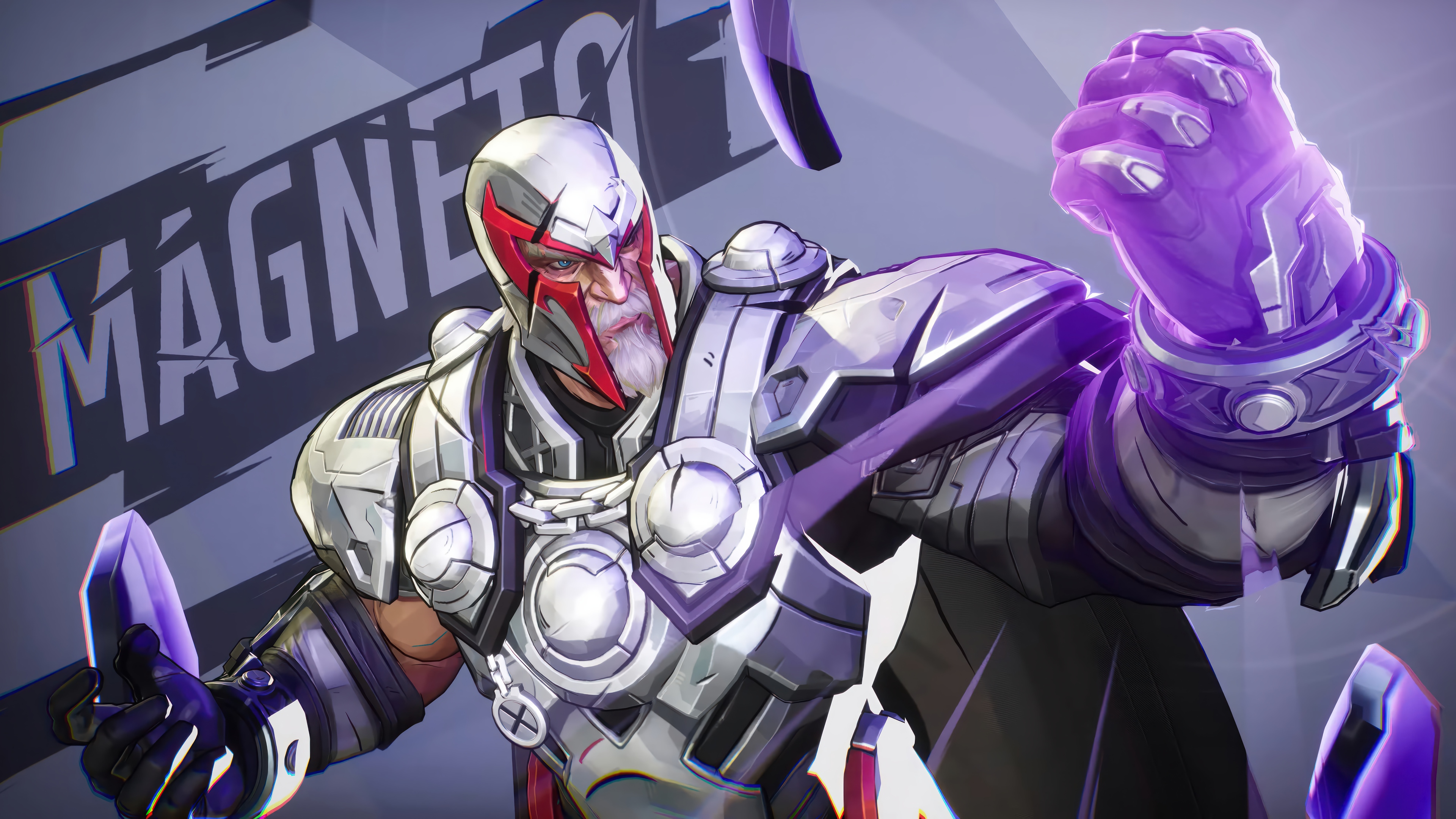 Magneto in Marvel Rivals 4K HD Wallpaper