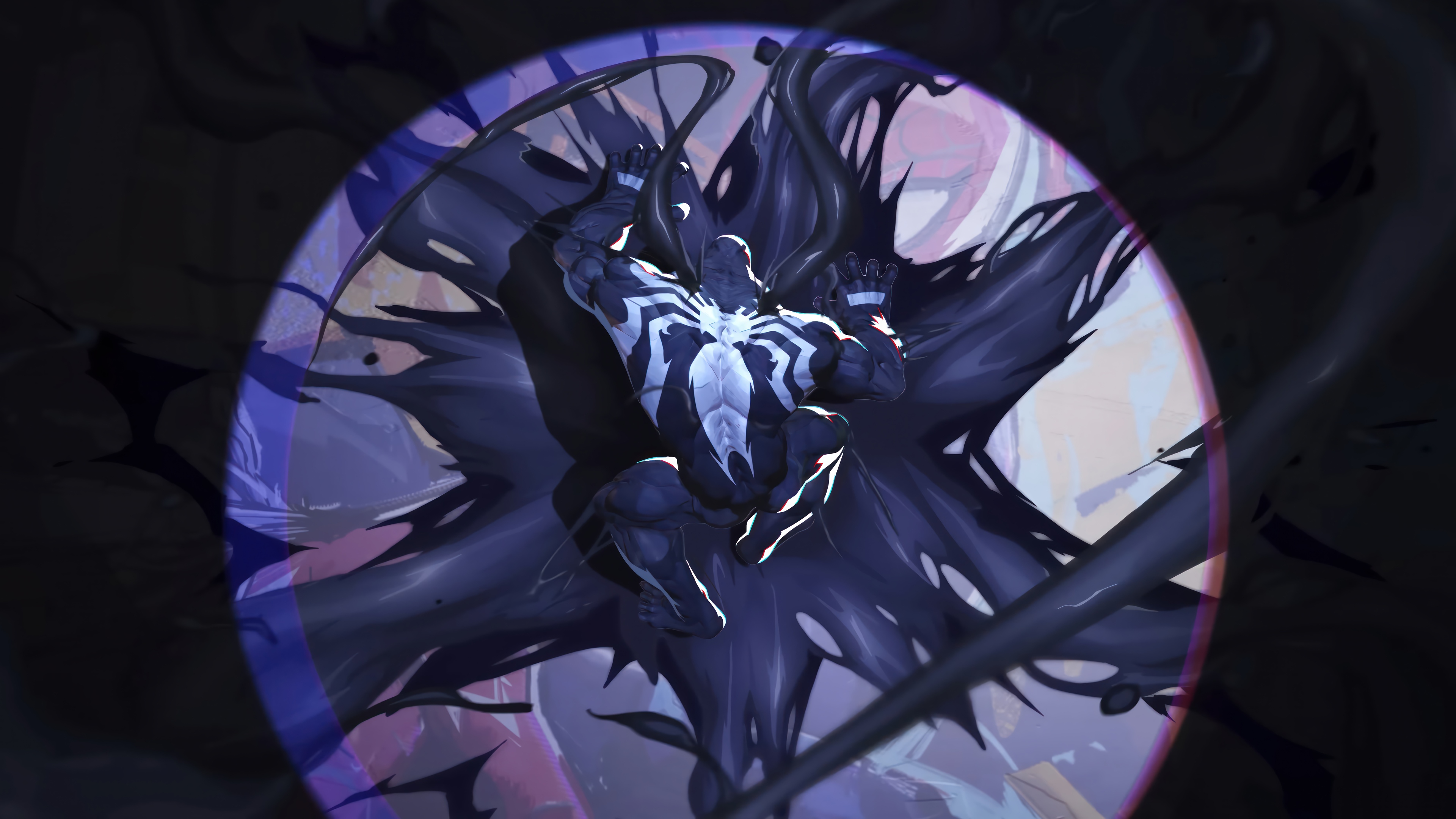 Venom in Marvel Rivals 4K HD Wallpaper