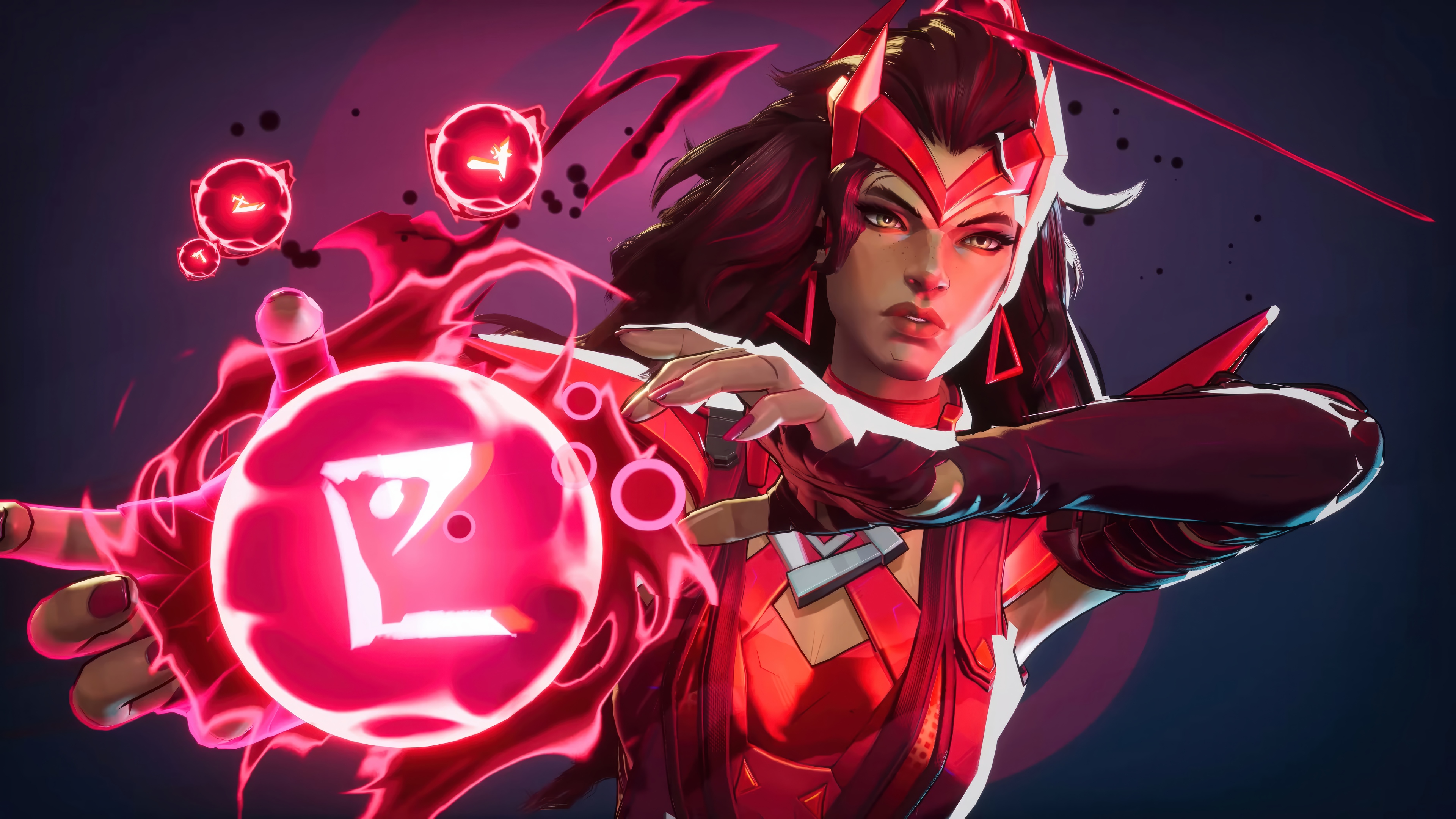 Scarlet Witch in Marvel Rivals 4K HD Wallpaper