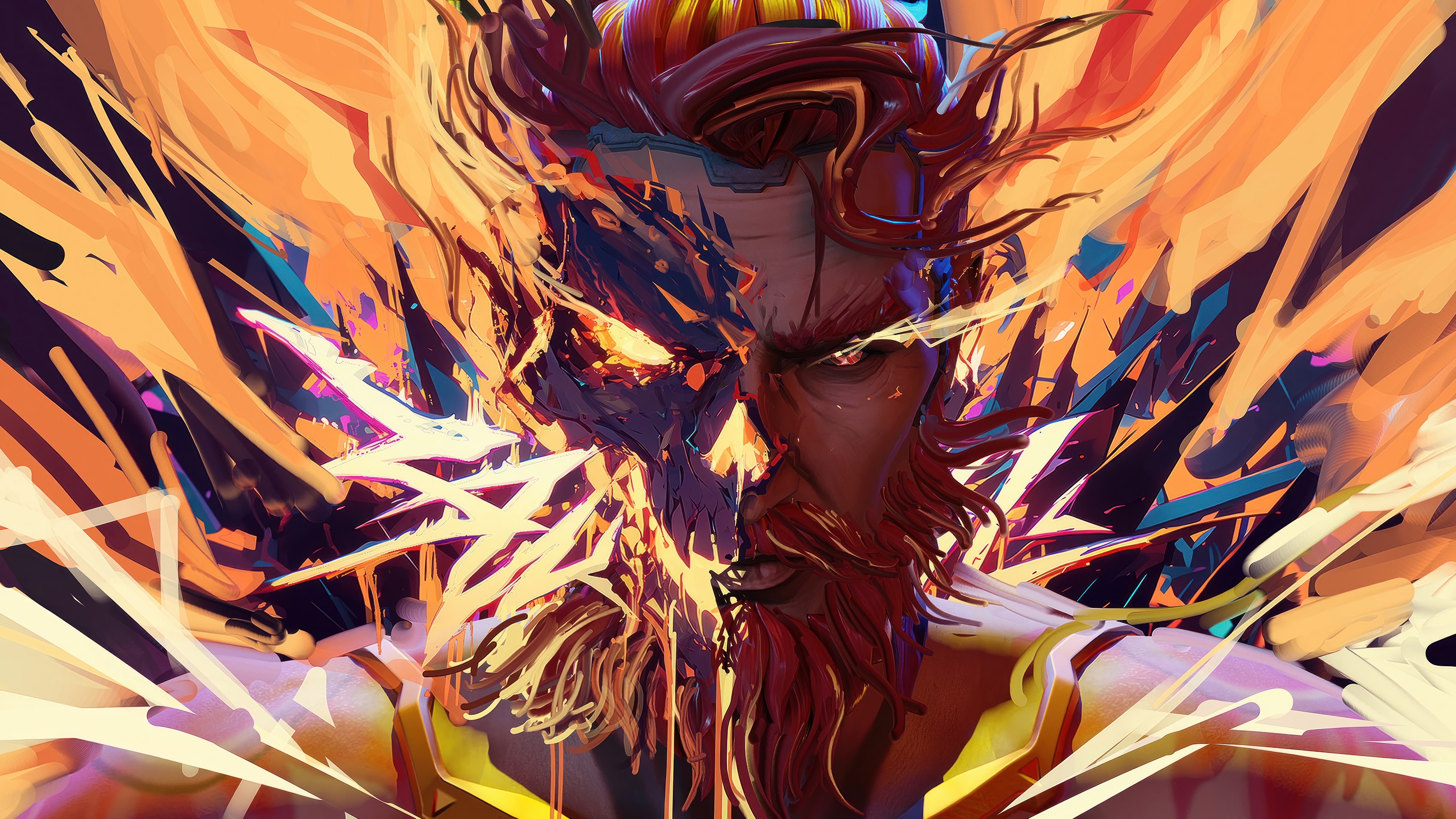 Fragpunk 4K HD Wallpaper