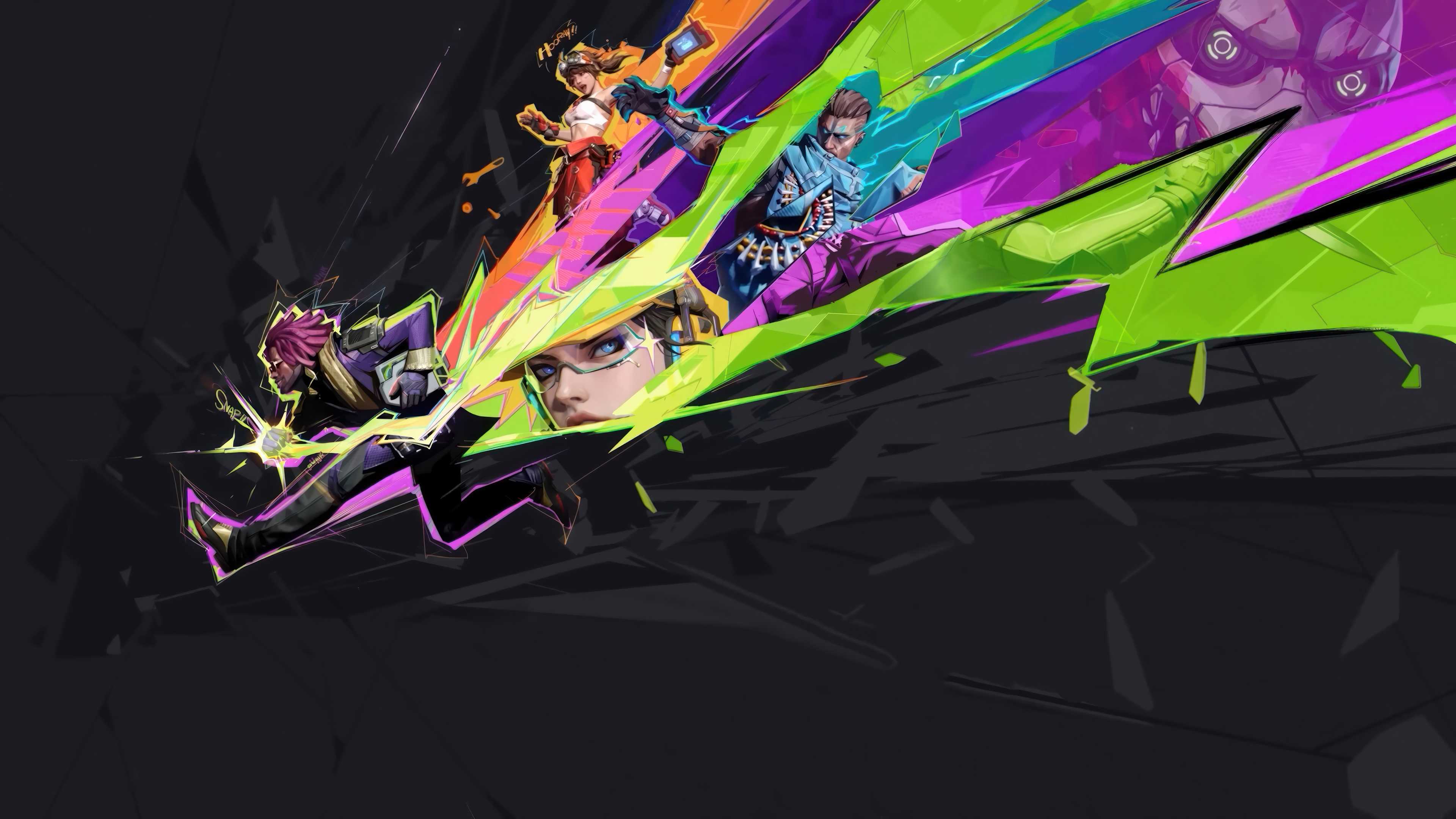 Fragpunk 4K HD Wallpaper