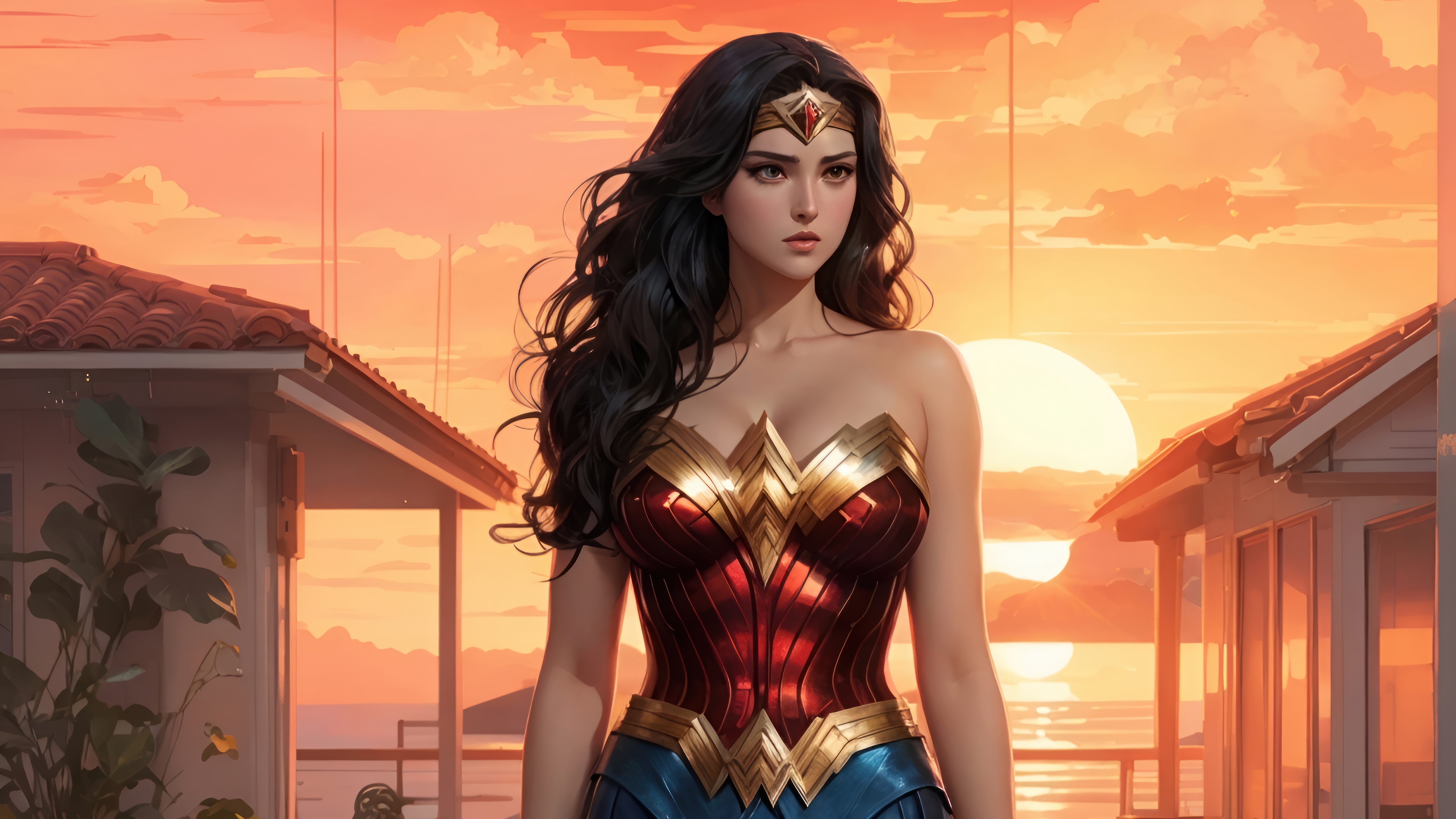 Wonder Woman 4K HD Wallpaper