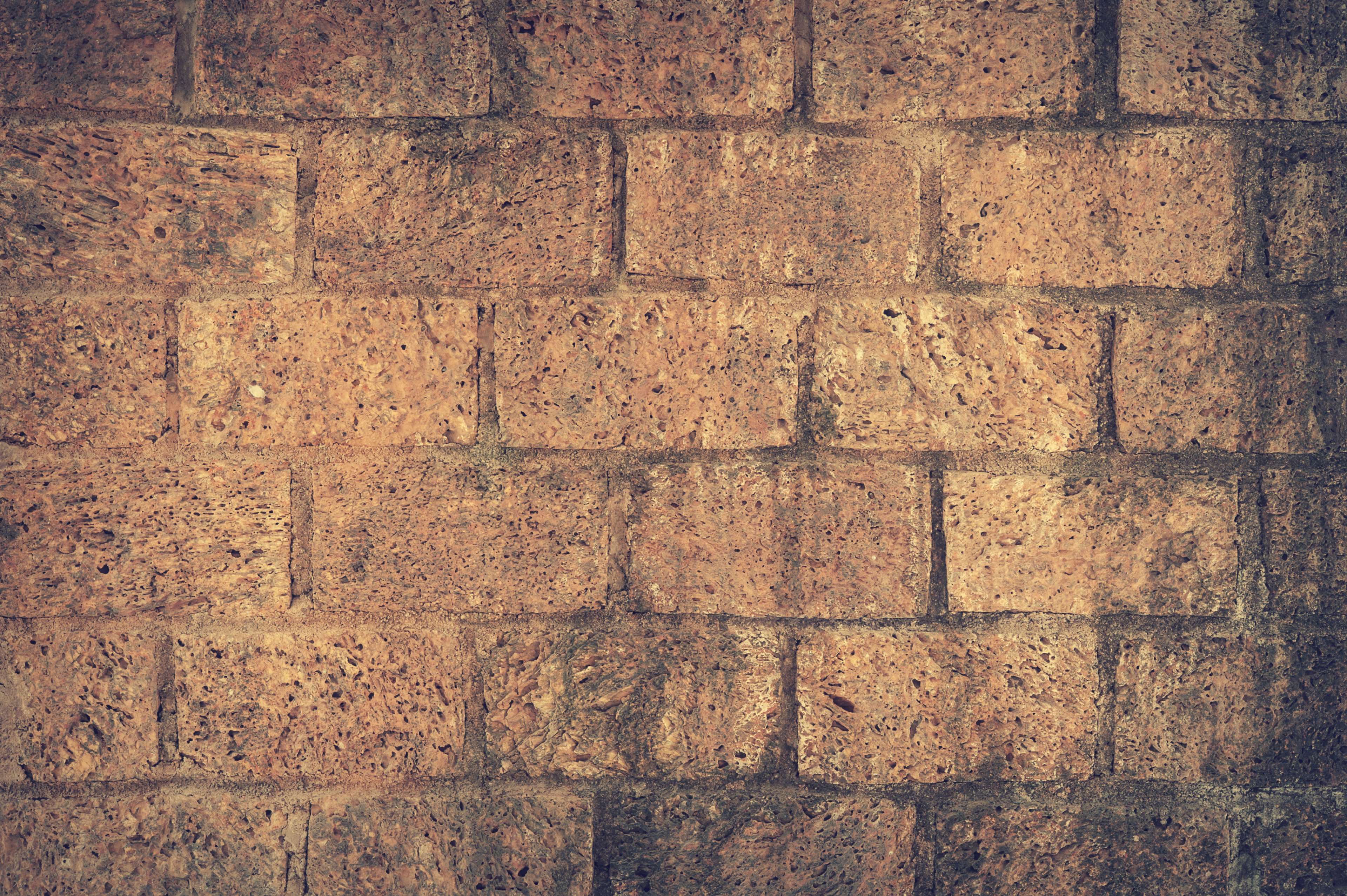Brick wall texture pattern 4K HD Wallpaper