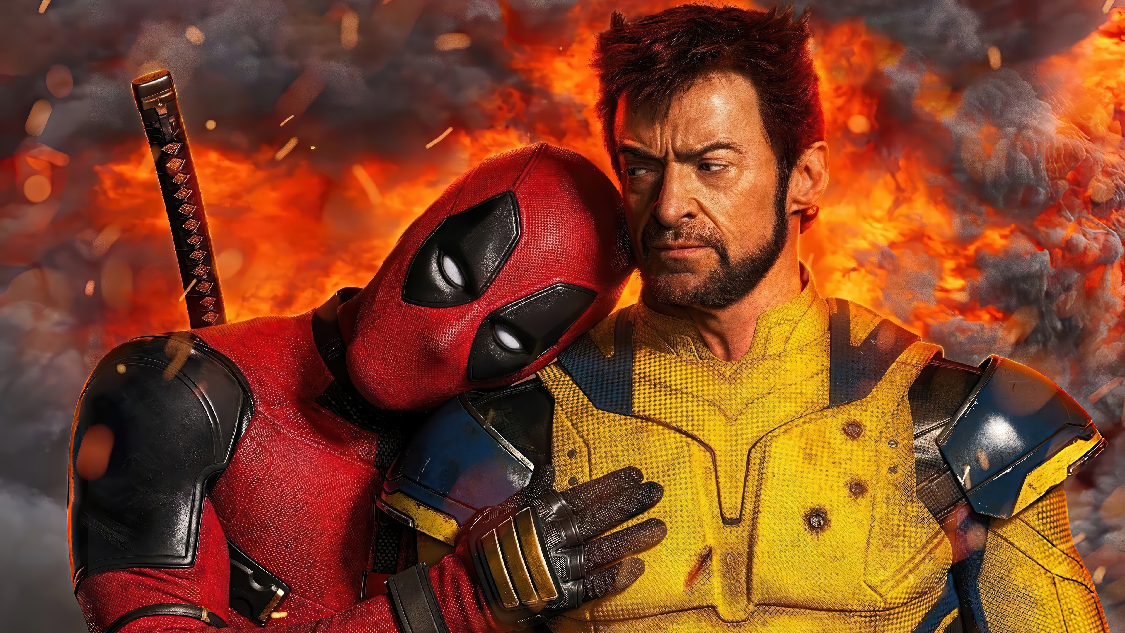 Deadpool and Wolverine in 4K HD Wallpaper