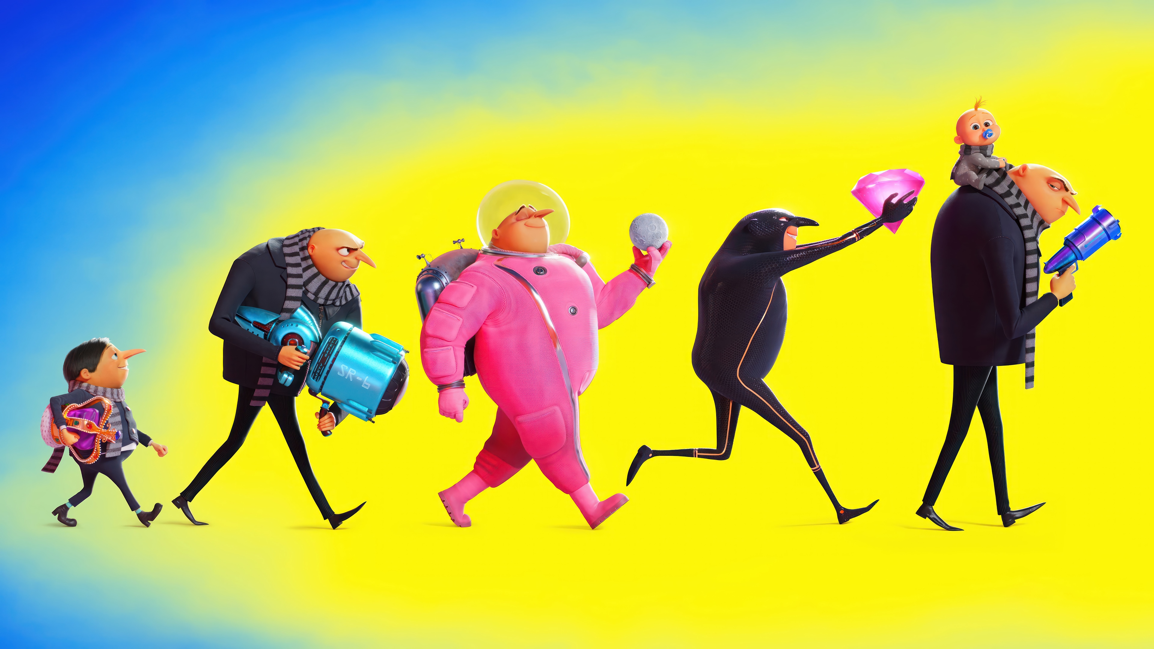Despicable Me 4 4K HD Wallpaper