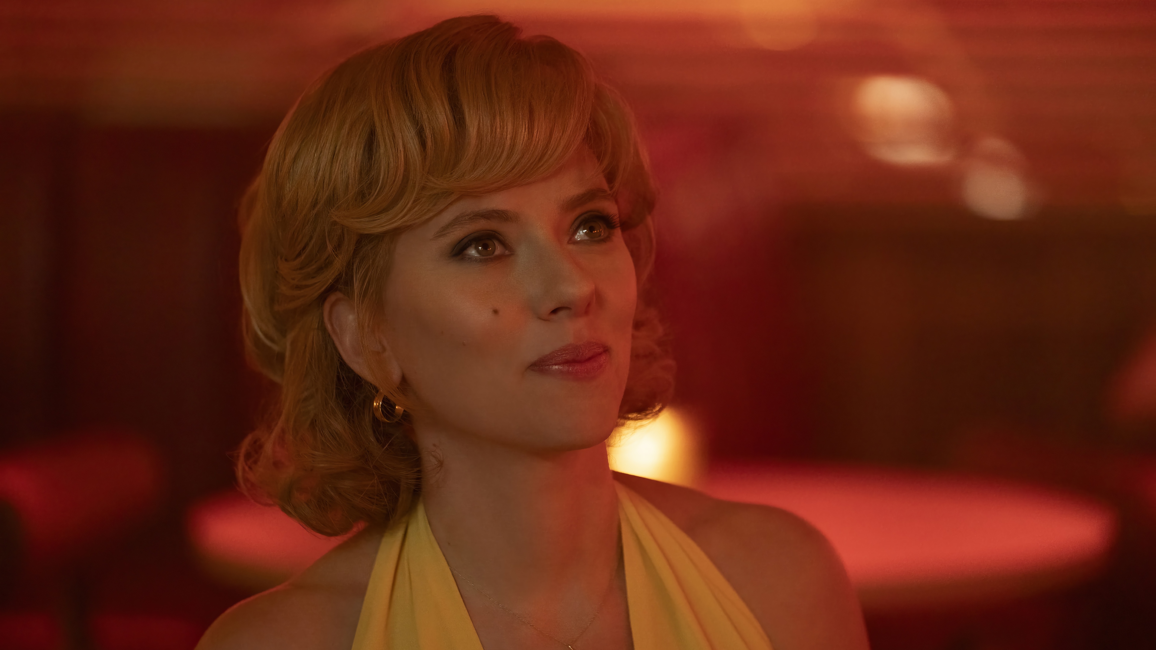Scarlett Johansson in Fly Me to the Moon 4K HD Wallpaper