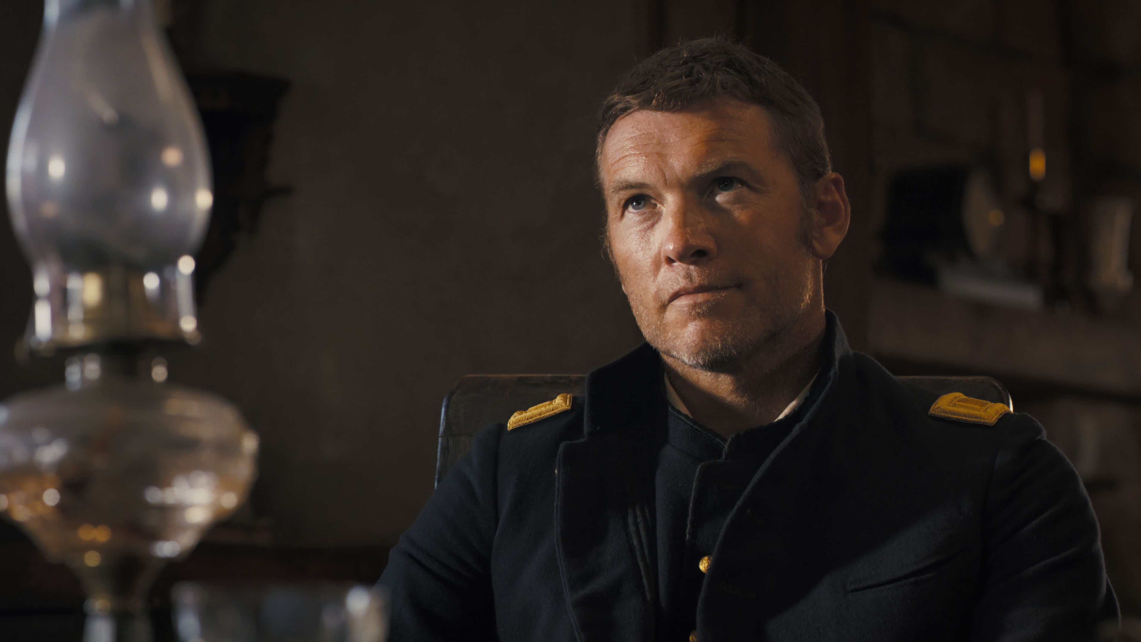 Sam Worthington in Horizon: An American Saga 4K HD Wallpaper