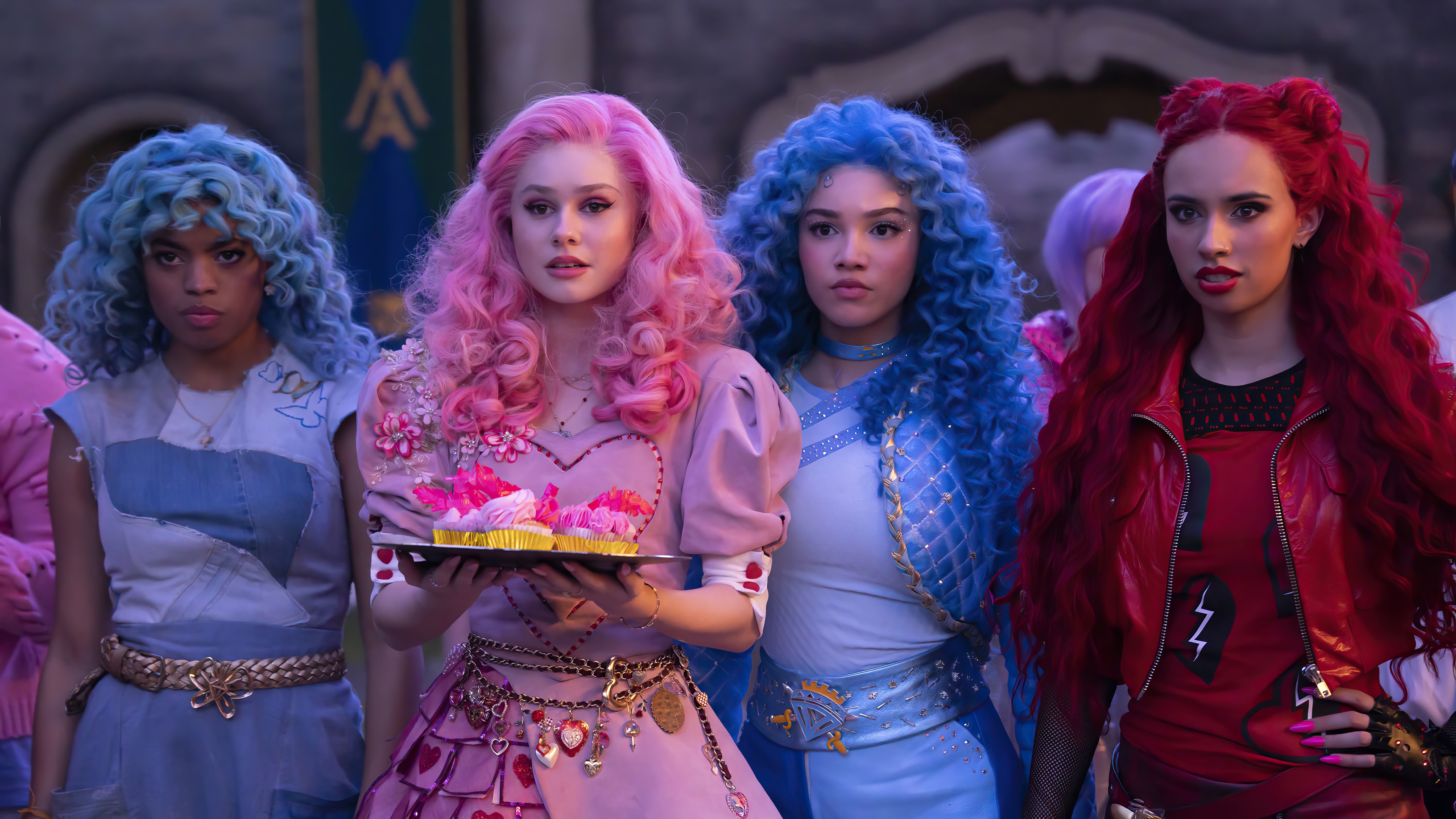 Descendants: The Rise of Red 4K HD Wallpaper