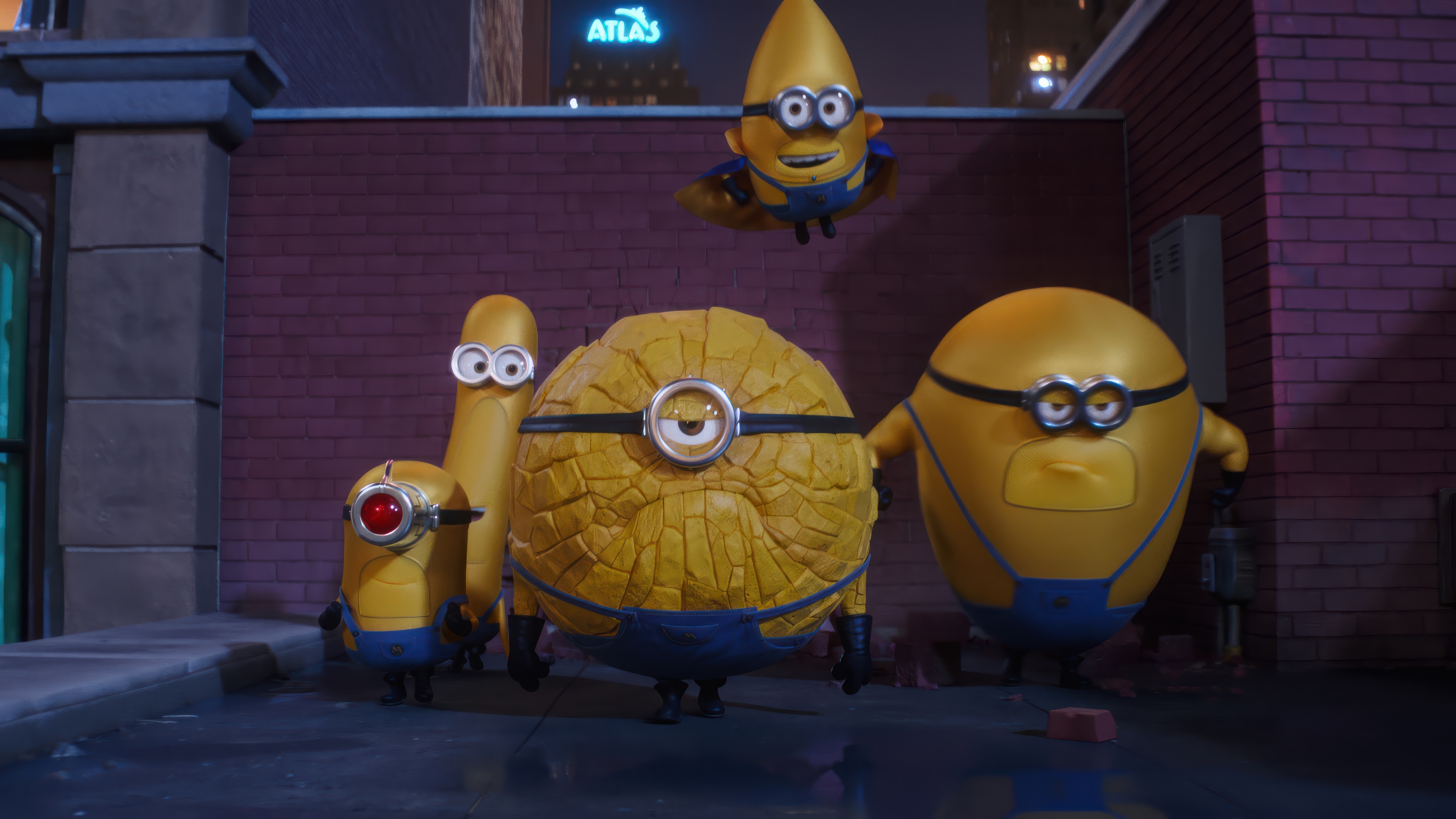 Despicable Me 4 Mega Minions 4K HD Wallpaper