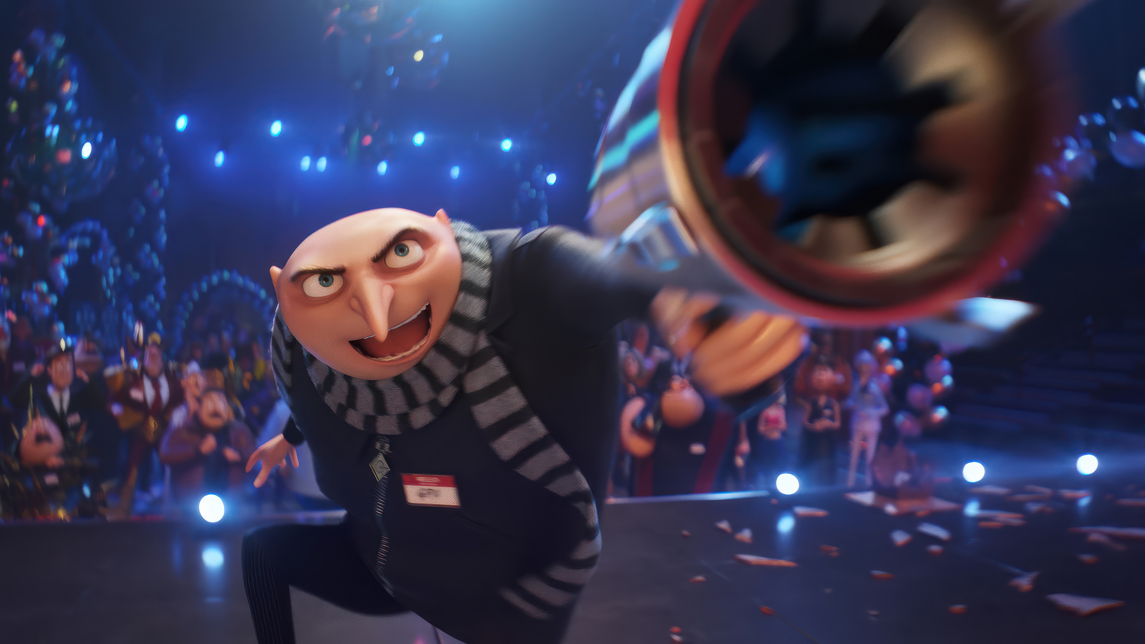 Felonius Gru in Despicable Me 4 4K HD Wallpaper
