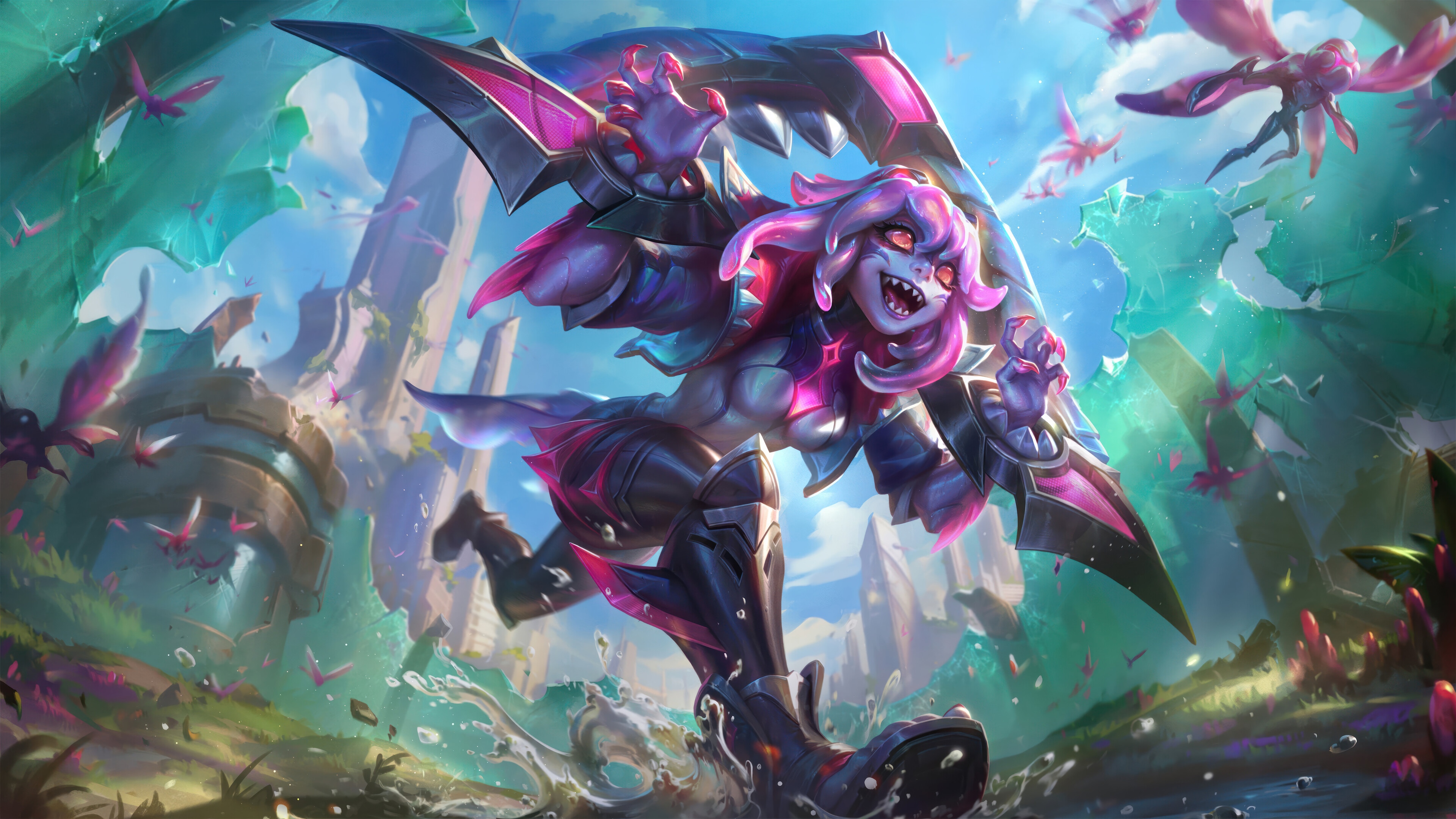 Primordian Briar in League of Legends 4K HD Wallpaper
