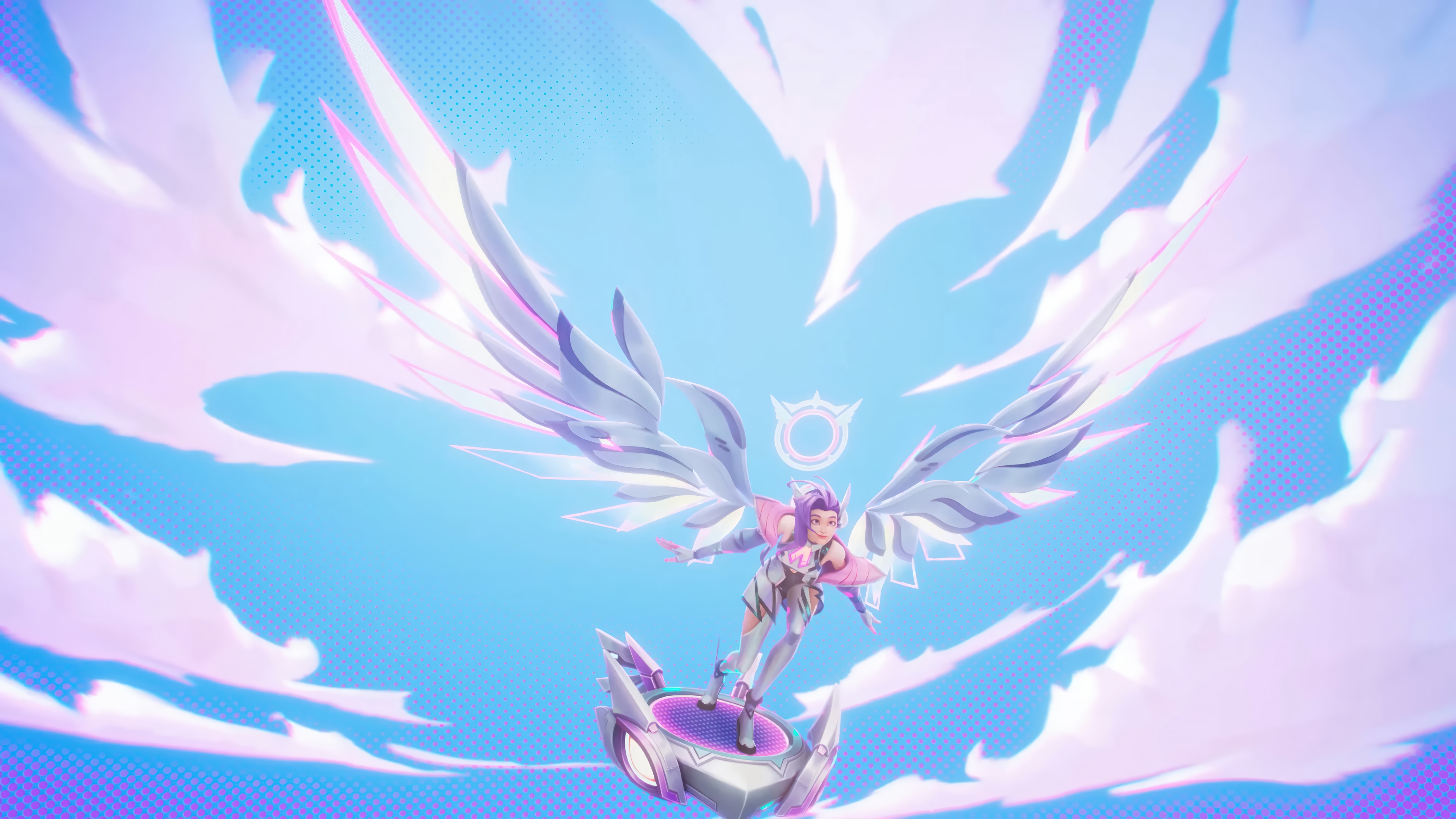 Seraphine Anima Squad League of Legends 4K HD Wallpaper