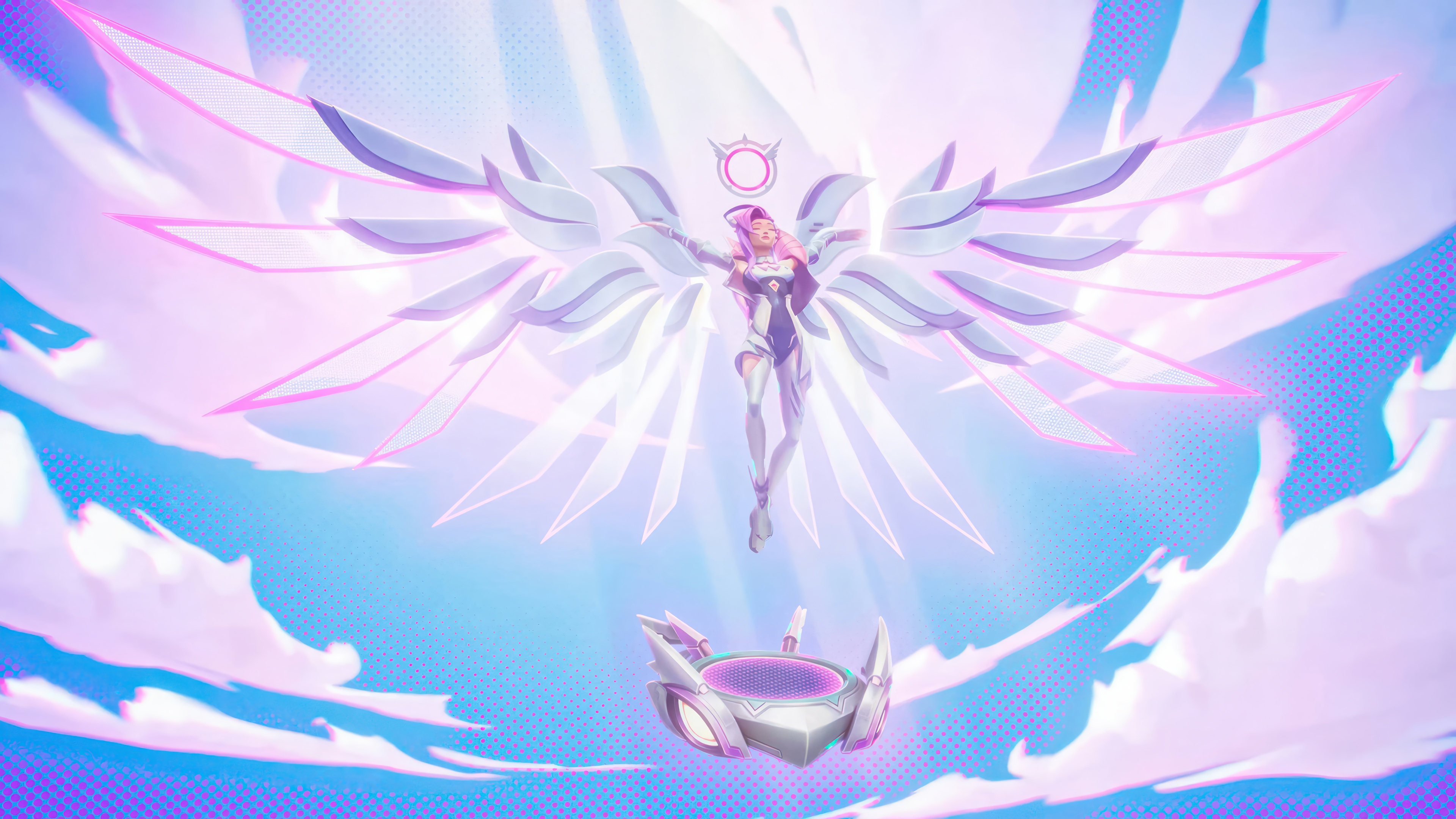Seraphine Anima Squad League of Legends 4K HD Wallpaper