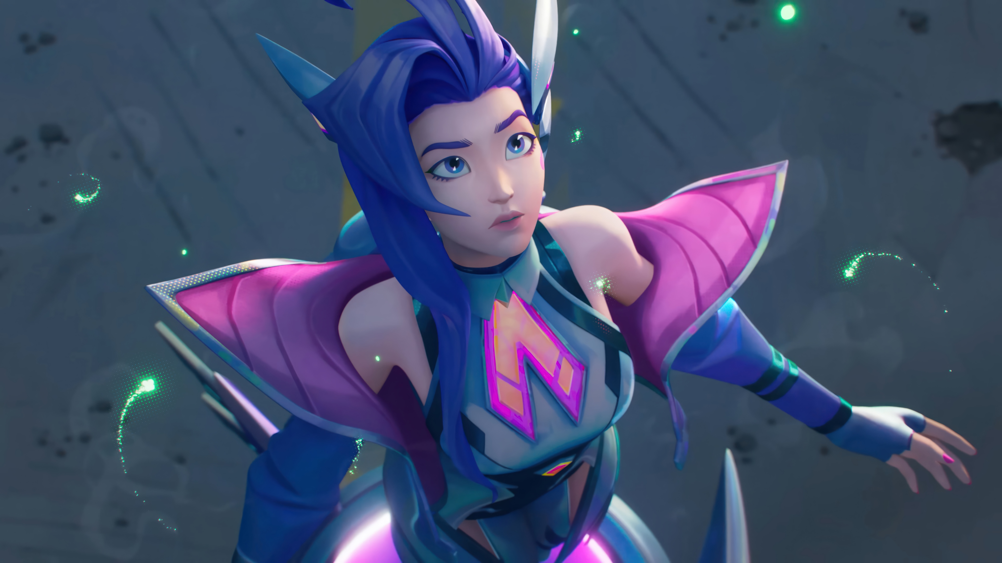 Seraphine from League of Legends Anima Squad 4K HD Wallpaper