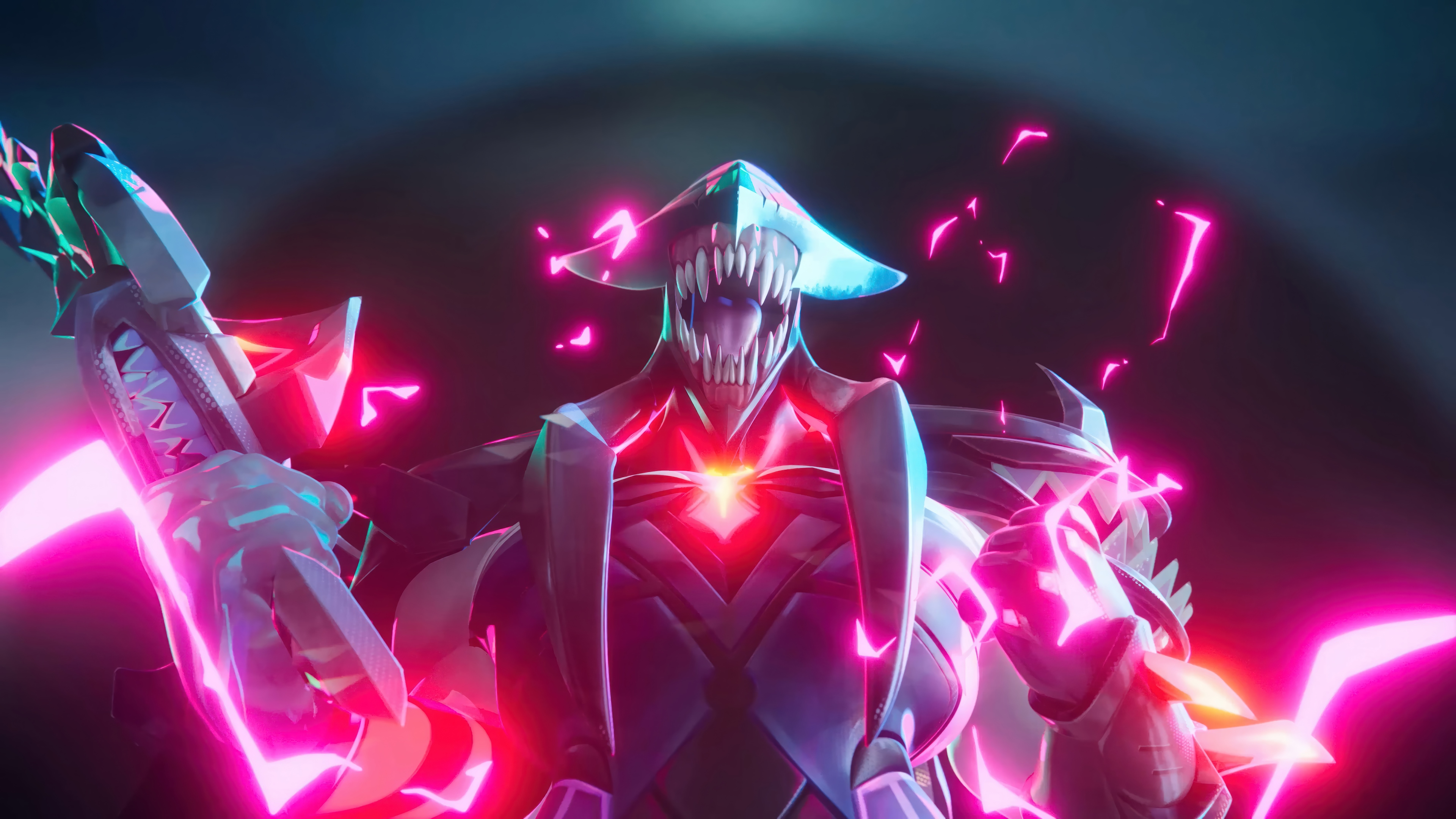 Aatrox Anima Squad League of Legends 4K HD Wallpaper