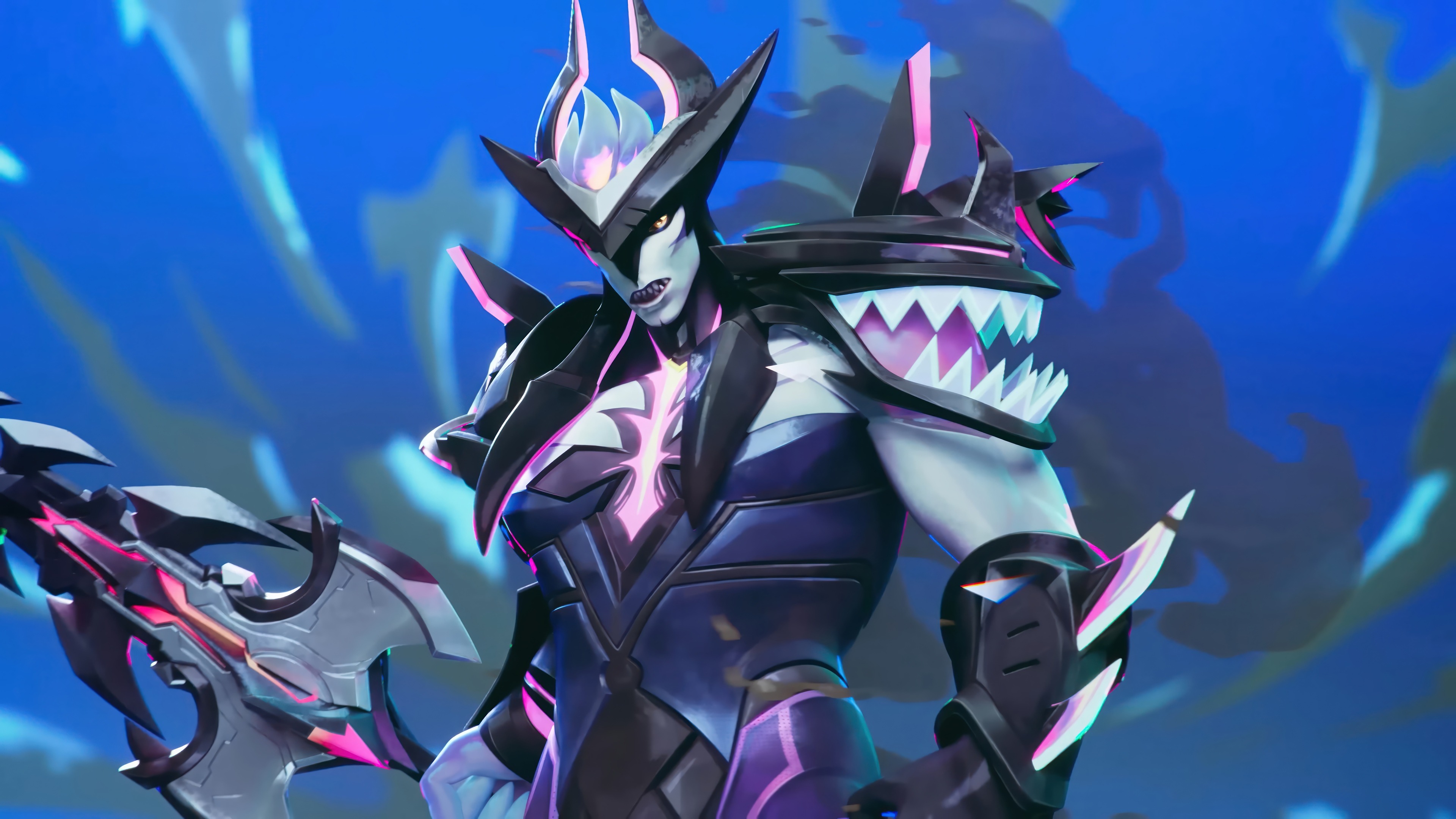 Anima Squad Aatrox from League of Legends 4K HD Wallpaper