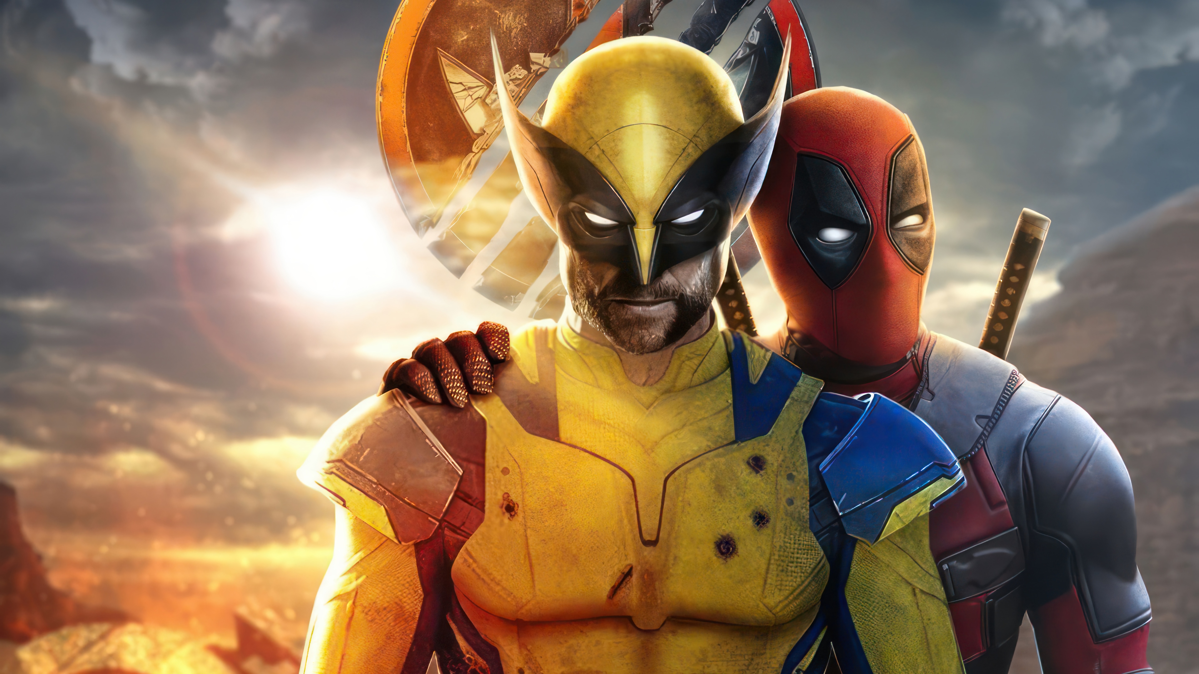 Deadpool and Wolverine 4K HD Wallpaper